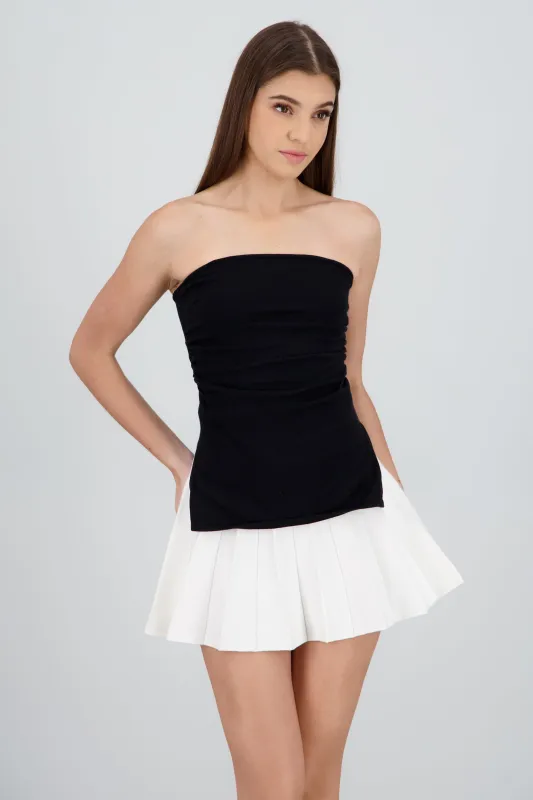 Top tubo tejido con aberturas sold by Shasa