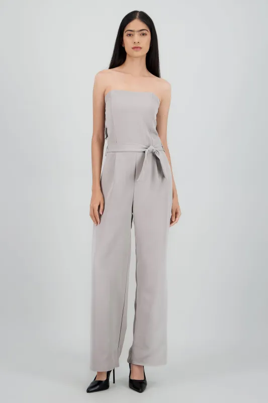 Jumpsuit wide leg strapless sold by Shasa