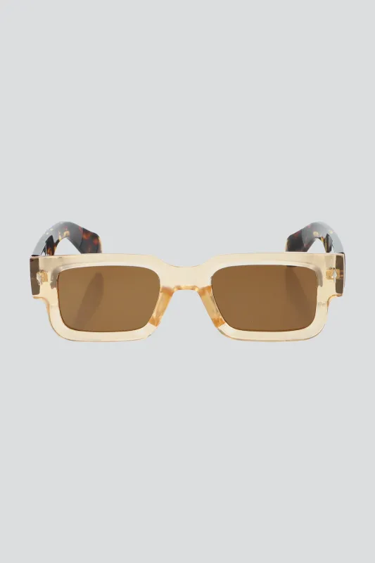 Lentes rectángulo carey sold by Shasa