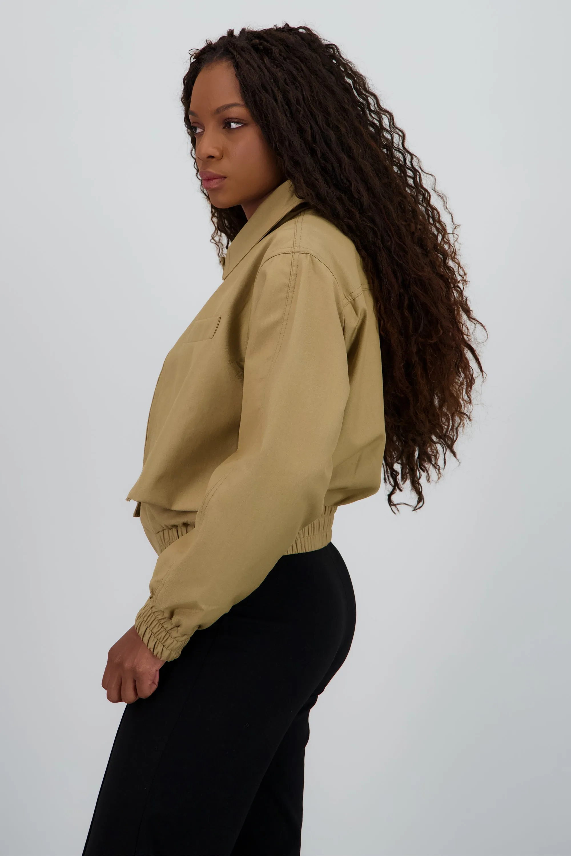 Chamarra lisa detalle cuello sold by Shasa product image thumbnail 3