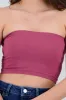 Top Tubo Strapless Rib sold by Shasa
