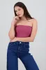 Top Tubo Strapless Rib sold by Shasa
