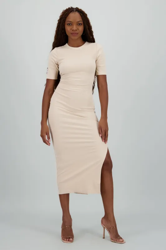 Vestido bodycon drapedado sold by Shasa