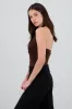 Top cuello cascada halter sold by Shasa