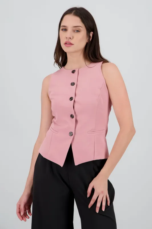 Chaleco largo sastre con botones Hypsters sold by Shasa