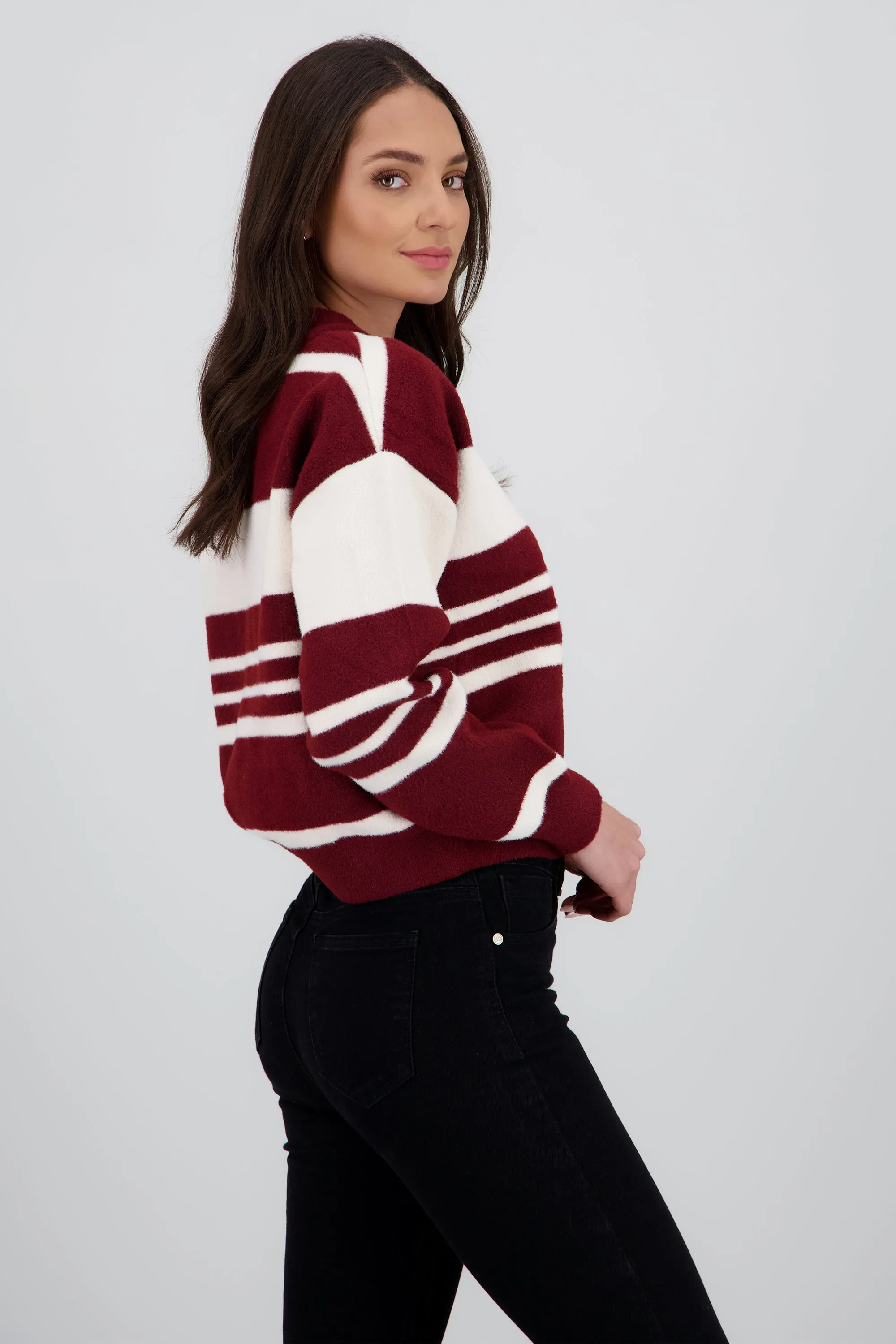 Cardigan rayas detalle botones sold by Shasa product image thumbnail 3