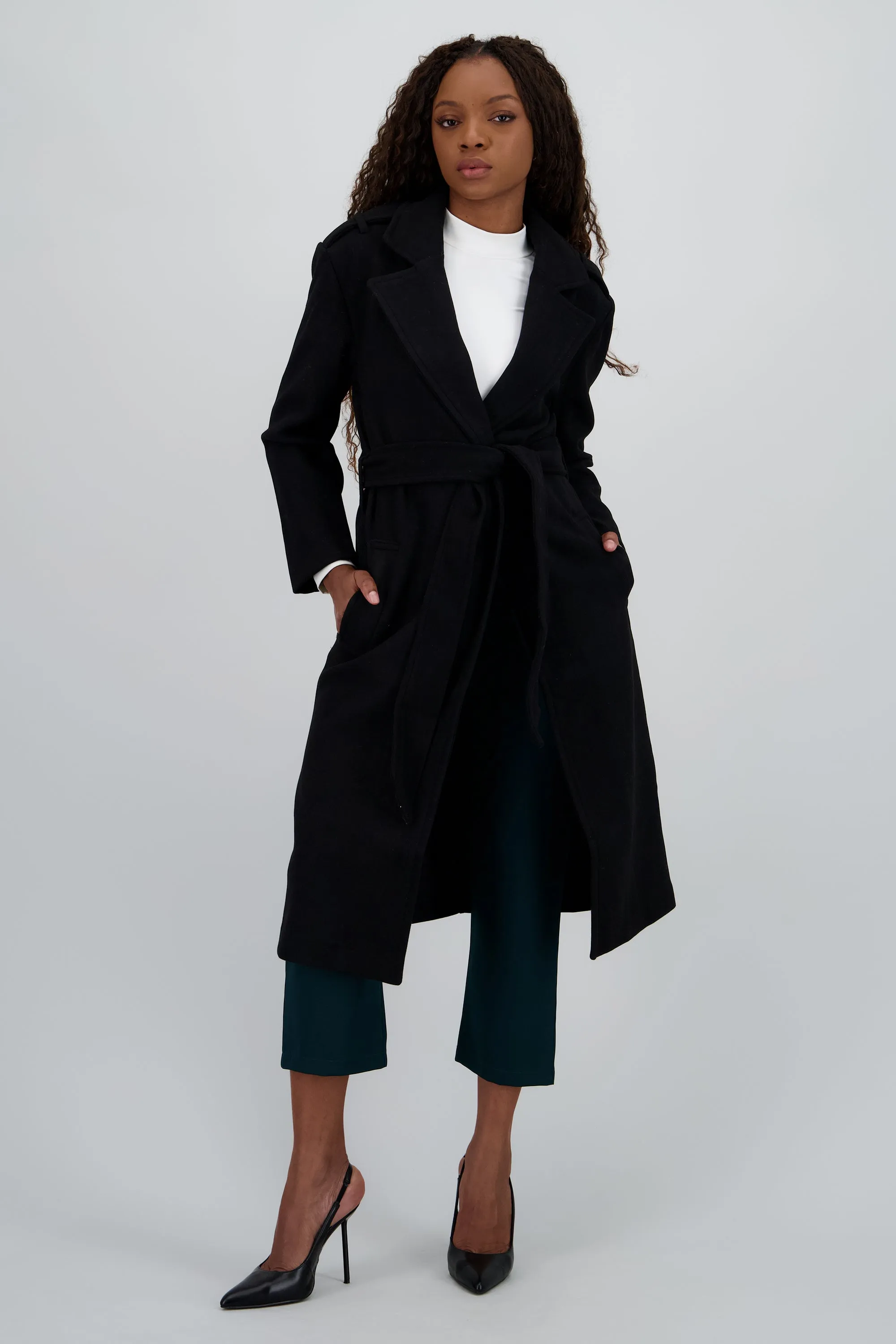 Abrigo midi con cinturon sold by Shasa product image thumbnail 2