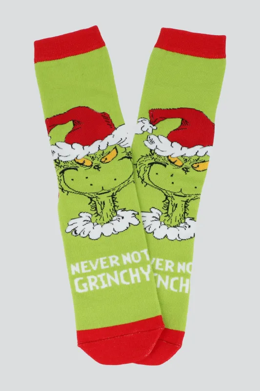 Calcetin never not grinch sold by Shasa