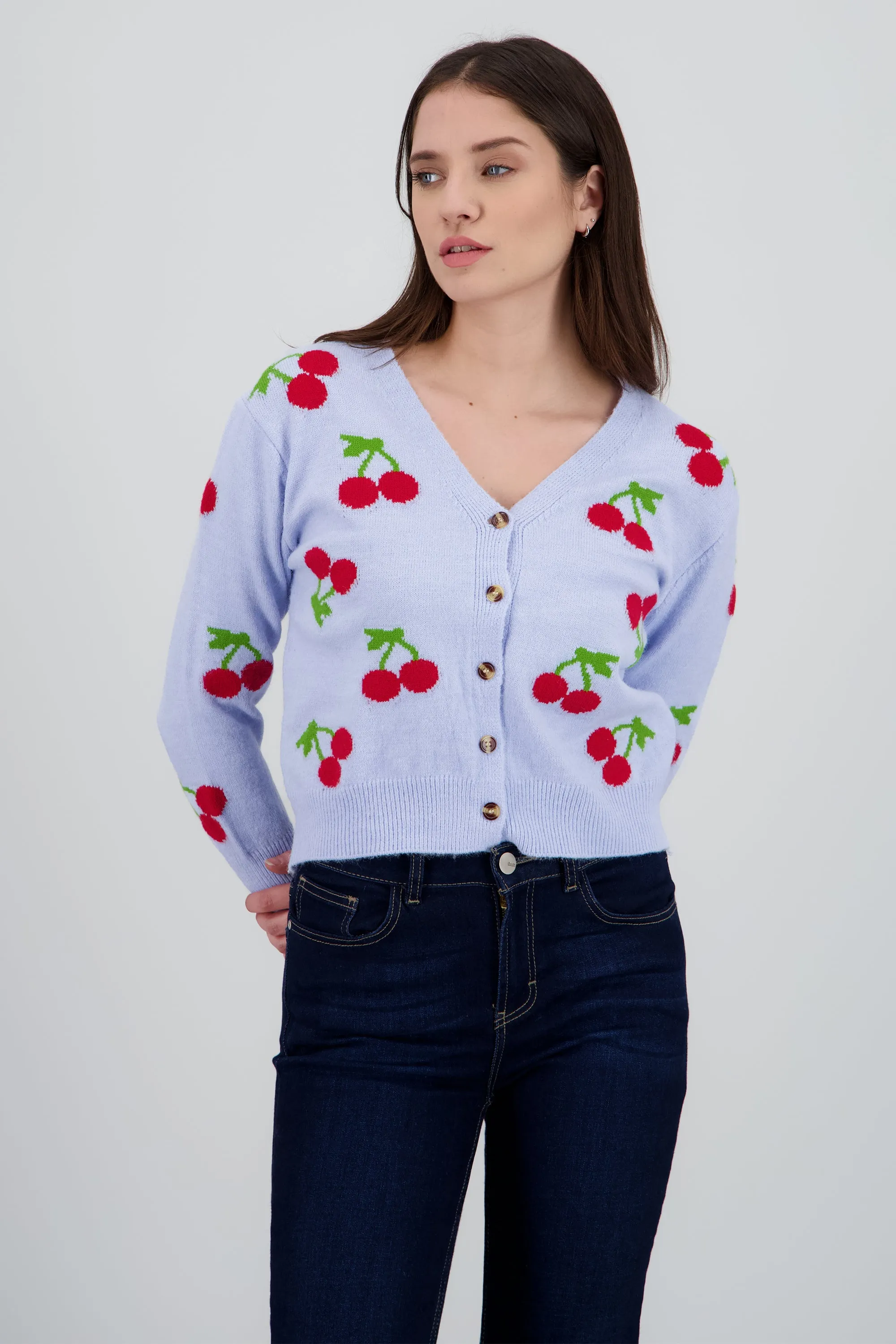 Cardigan Botones Detalle Cerezas sold by Shasa product image thumbnail 2