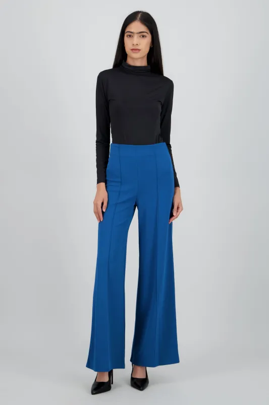 Pantal贸n Wide Leg Cintura Alta Costuras sold by Shasa