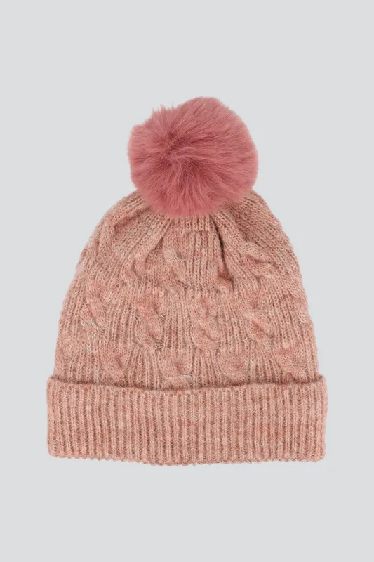 Beanie trenza zigzag sold by Shasa