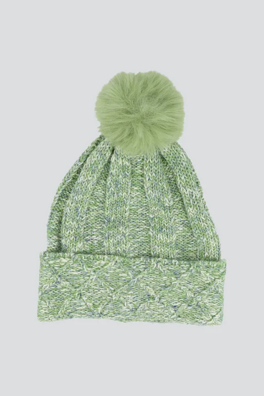 Beanie color jaspe fluffy sold by Shasa