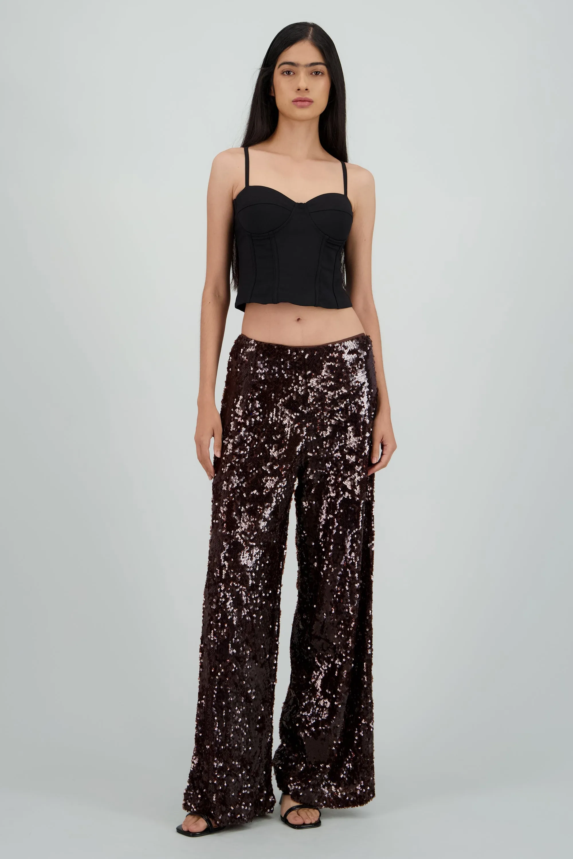 PANTALON AMPLIO LENTEJUELAS sold by Shasa