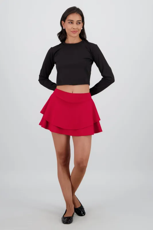 Falda mini olanes sold by Shasa