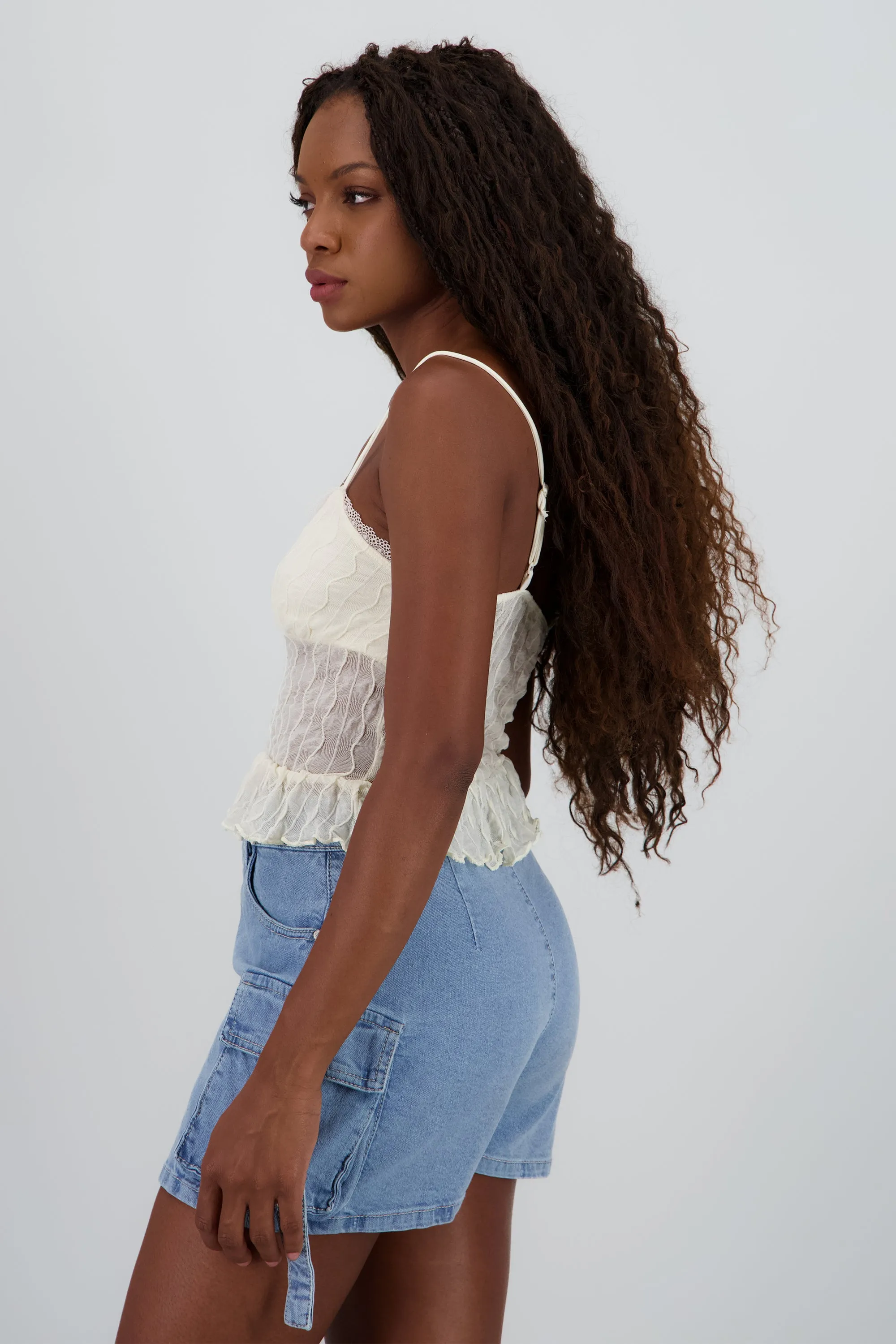 Top tirantes encaje con detalle moño sold by Shasa product image thumbnail 3