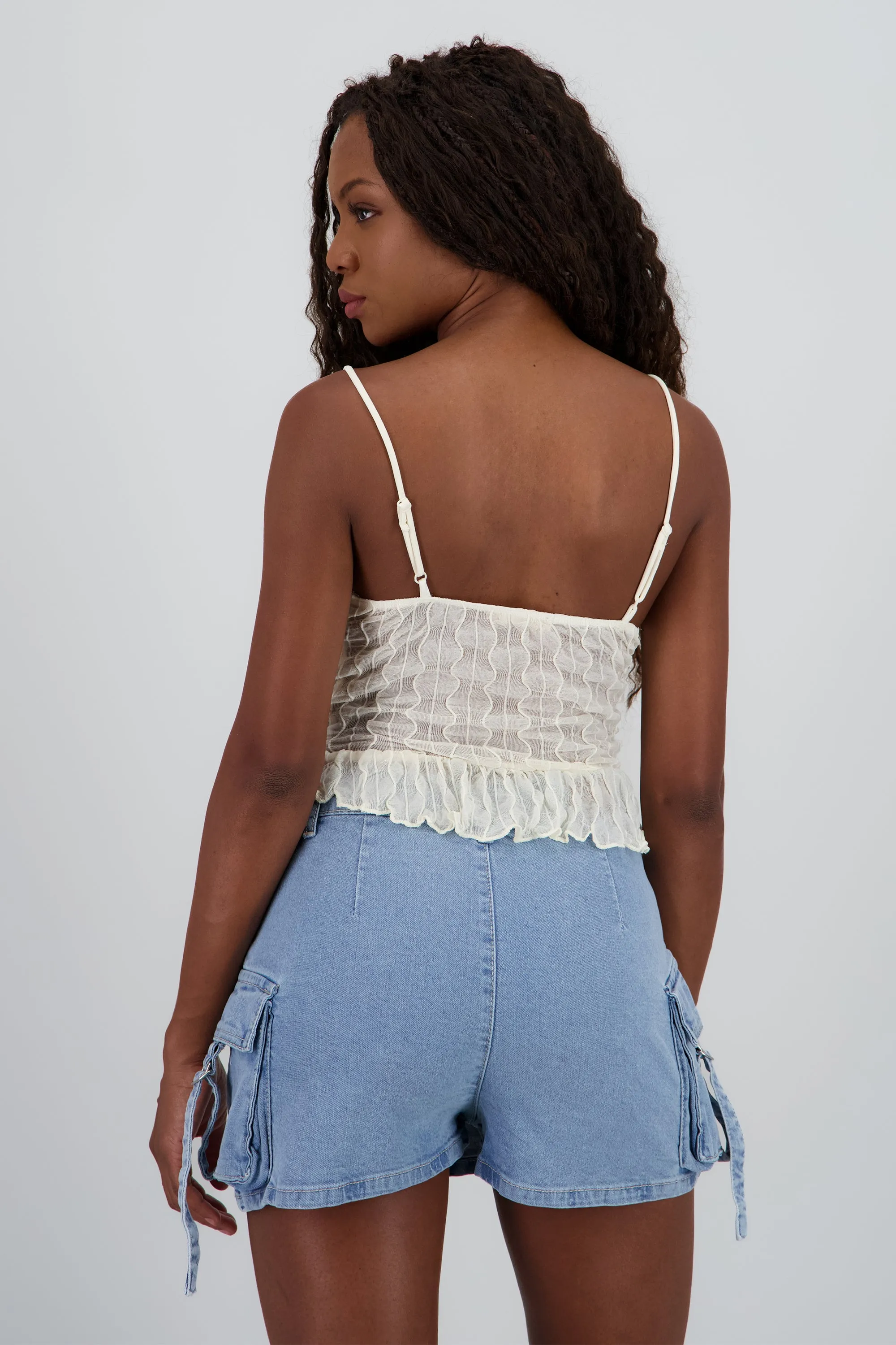 Top tirantes encaje con detalle moño sold by Shasa product image thumbnail 4