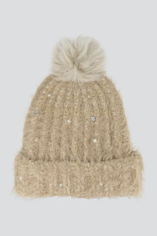 Beanie jaspe perlas sold by Shasa