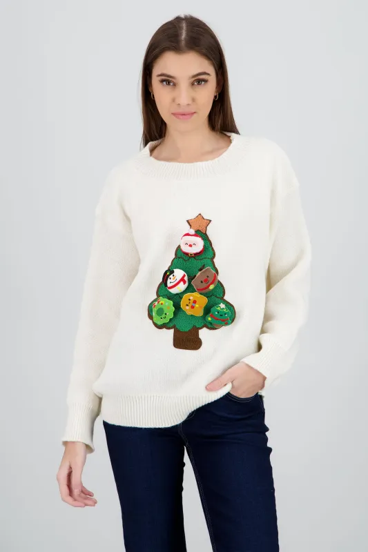 Sueter navideño DIY con charms sold by Shasa