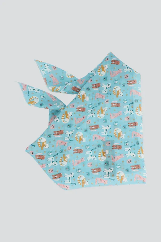 Pañuelo mini print perritos 55*55 sold by Shasa