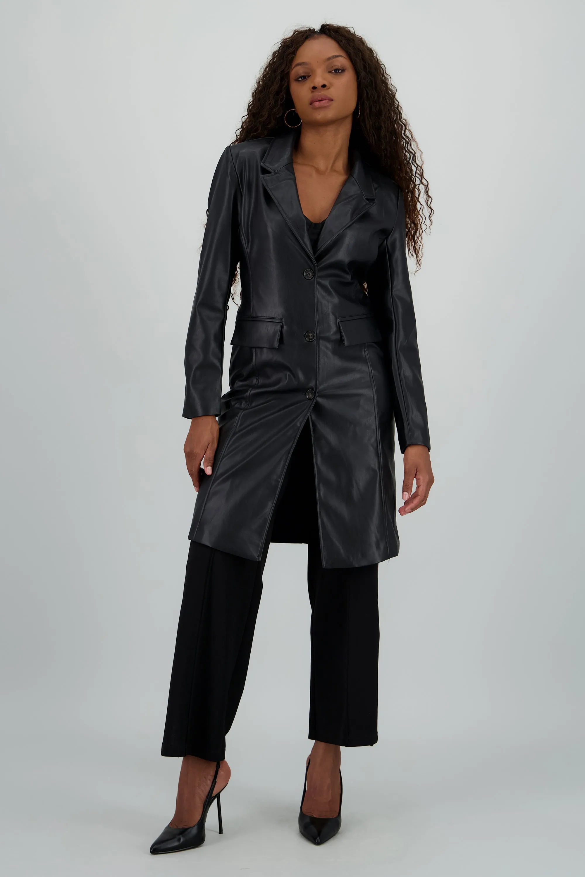 Abrigo efecto piel largo sold by Shasa product image thumbnail 2