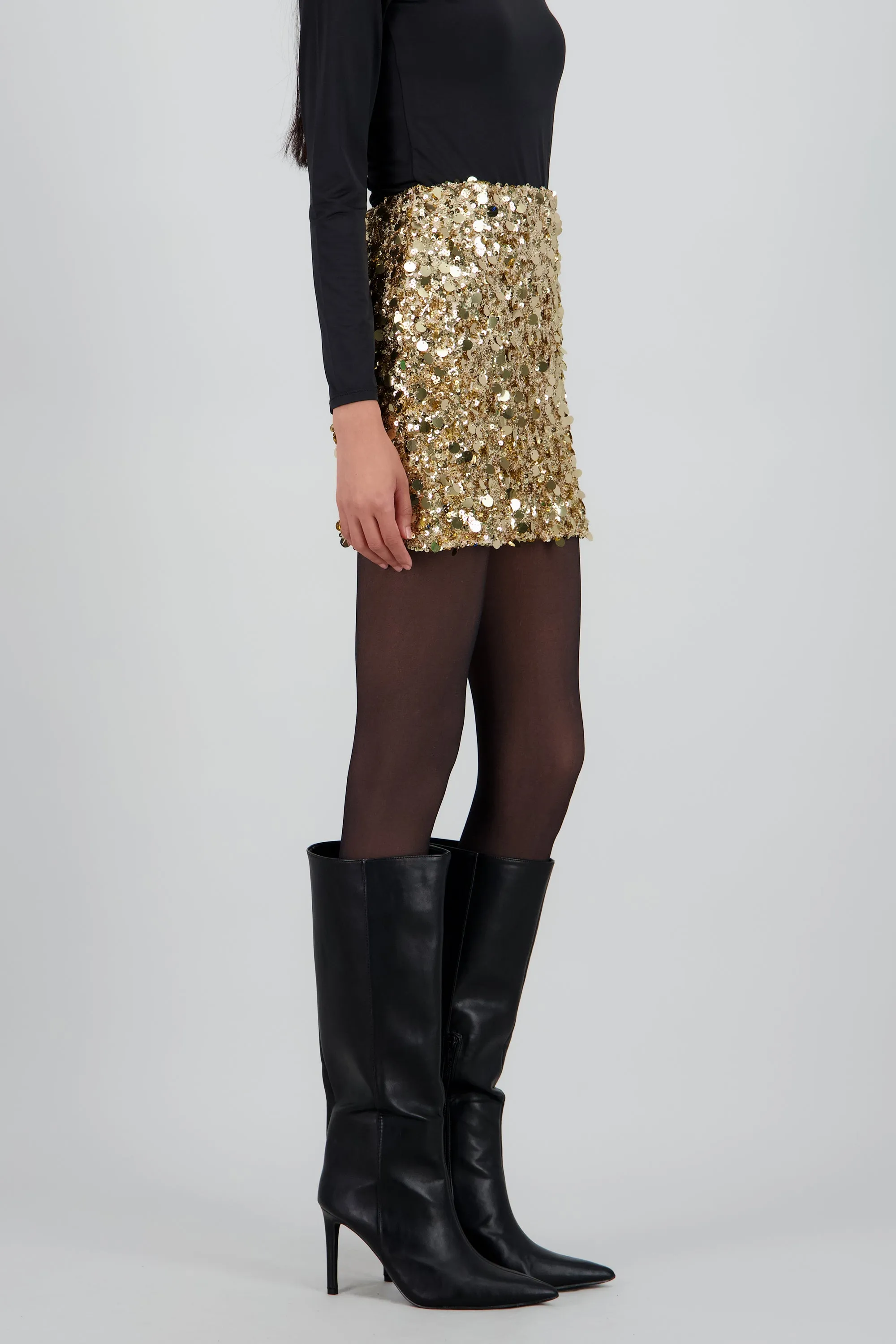 Falda de lentejuelas mini sold by Shasa product image thumbnail 3