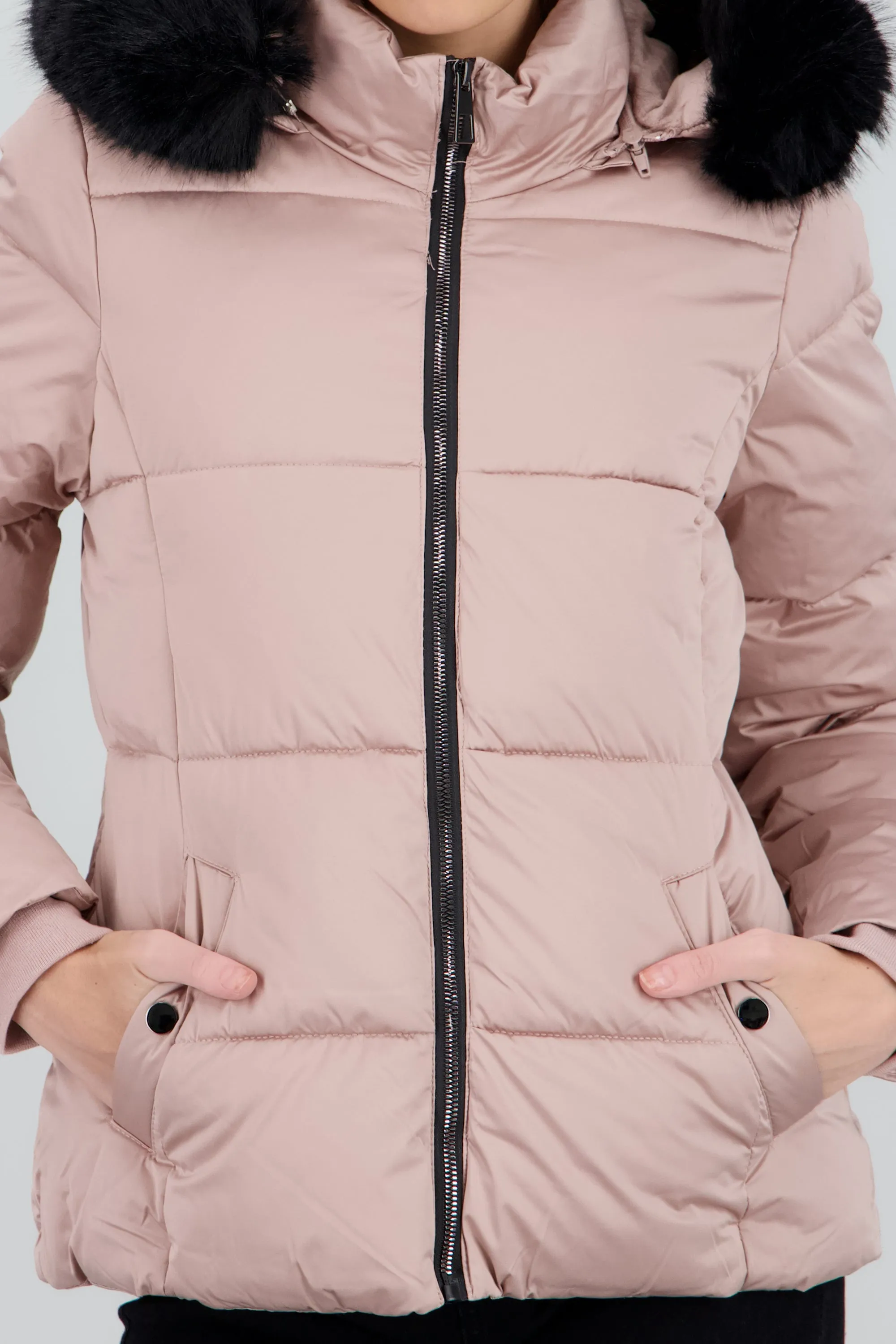 Chamarra satin capitonada con gorro peluche sold by Shasa product image thumbnail 5