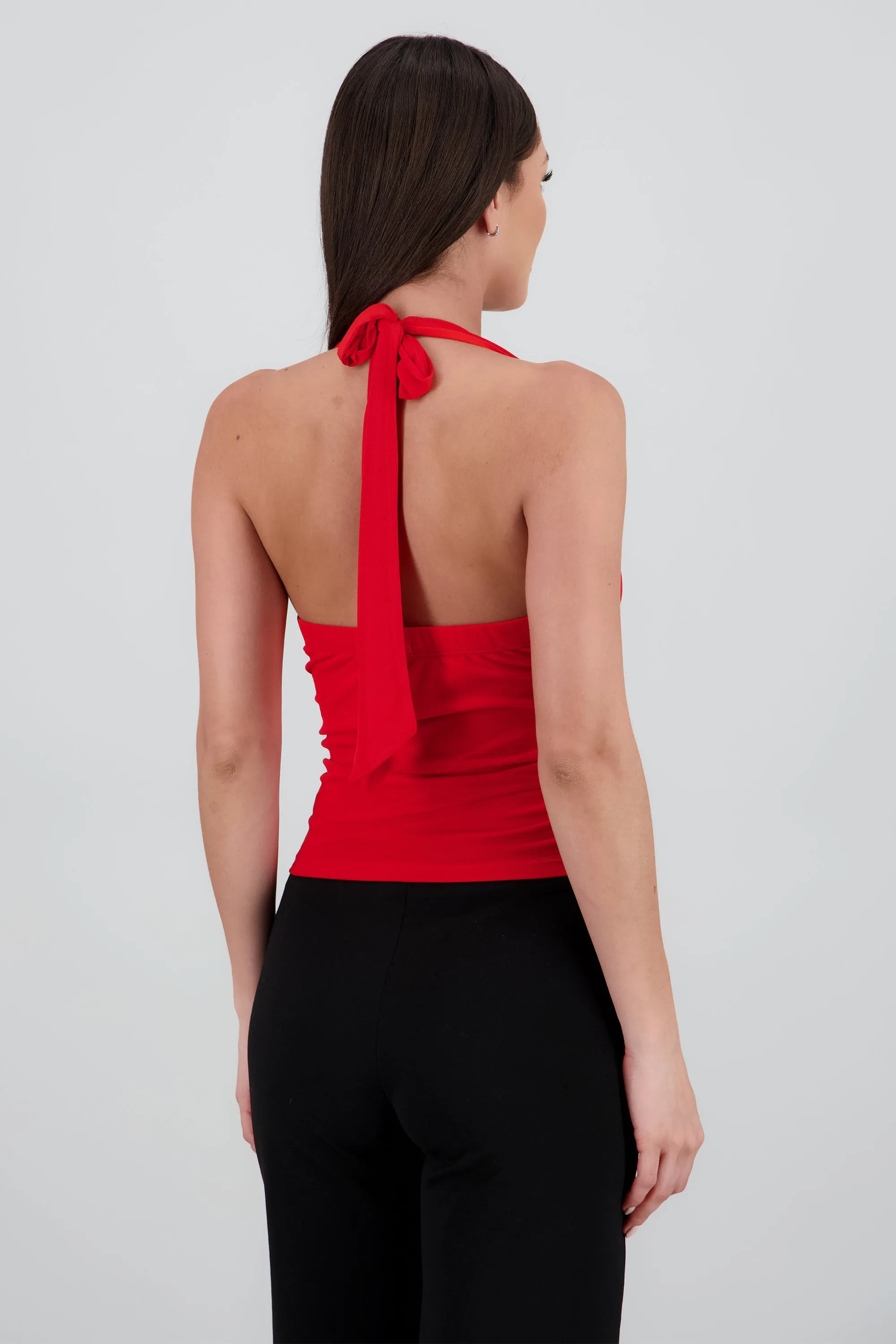 Top halter detalle frunces sold by Shasa product image thumbnail 4