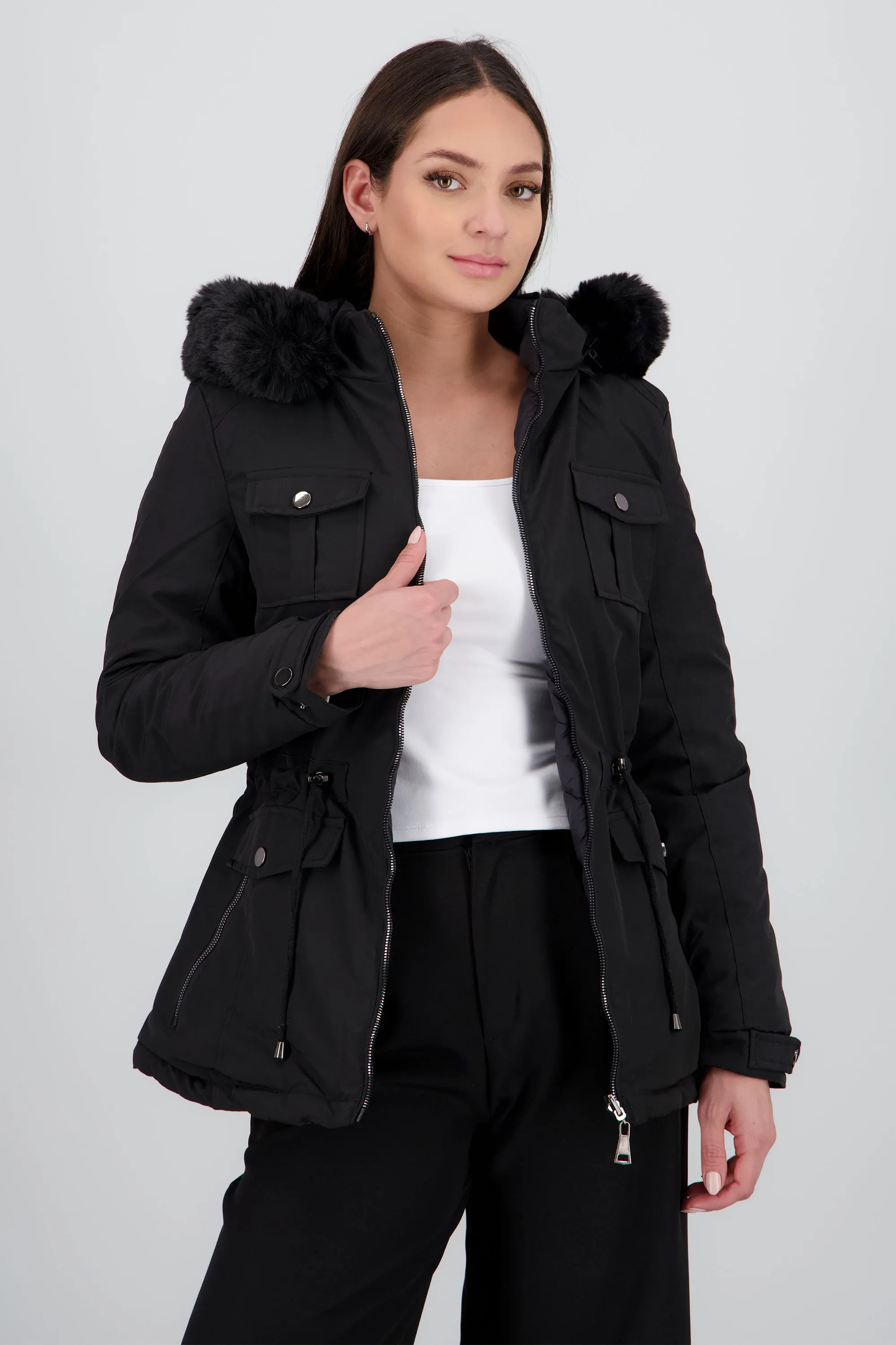 Chamarra capitonada doble vista sold by Shasa