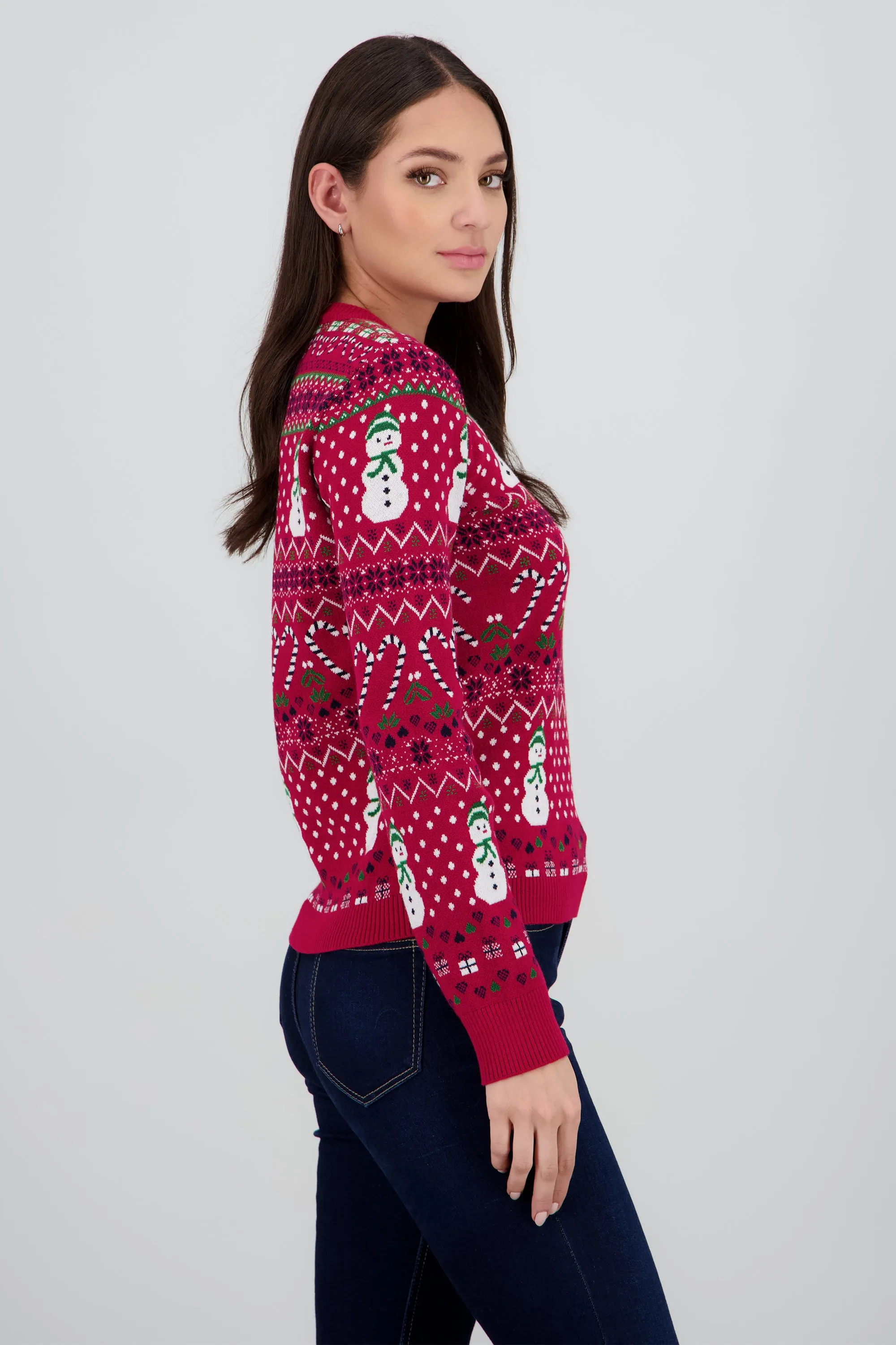 Sueter navideño muñecos y dulcer sold by Shasa product image thumbnail 3