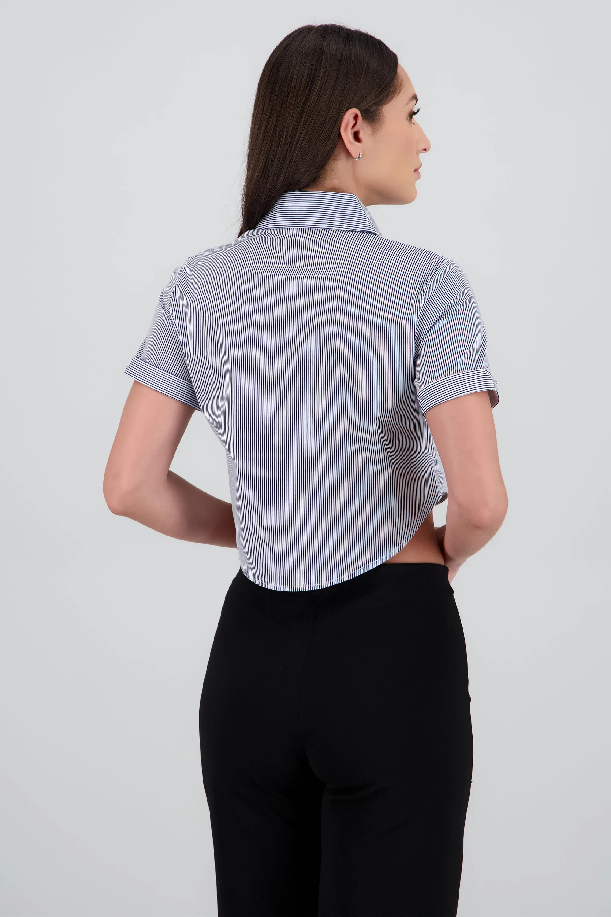 Camisa crop manga corta sold by Shasa product image thumbnail 4