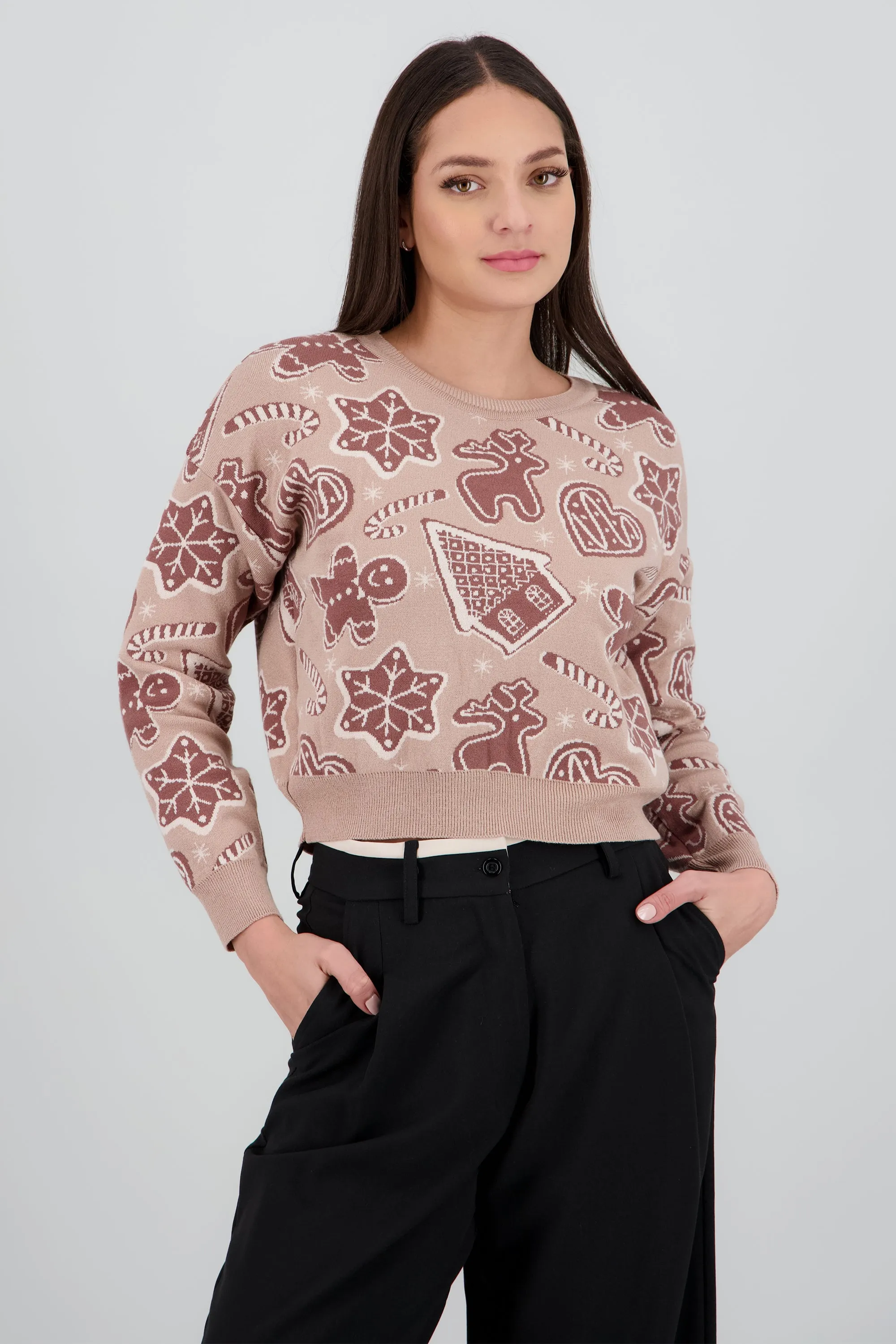 Sueter formas navideñas sold by Shasa