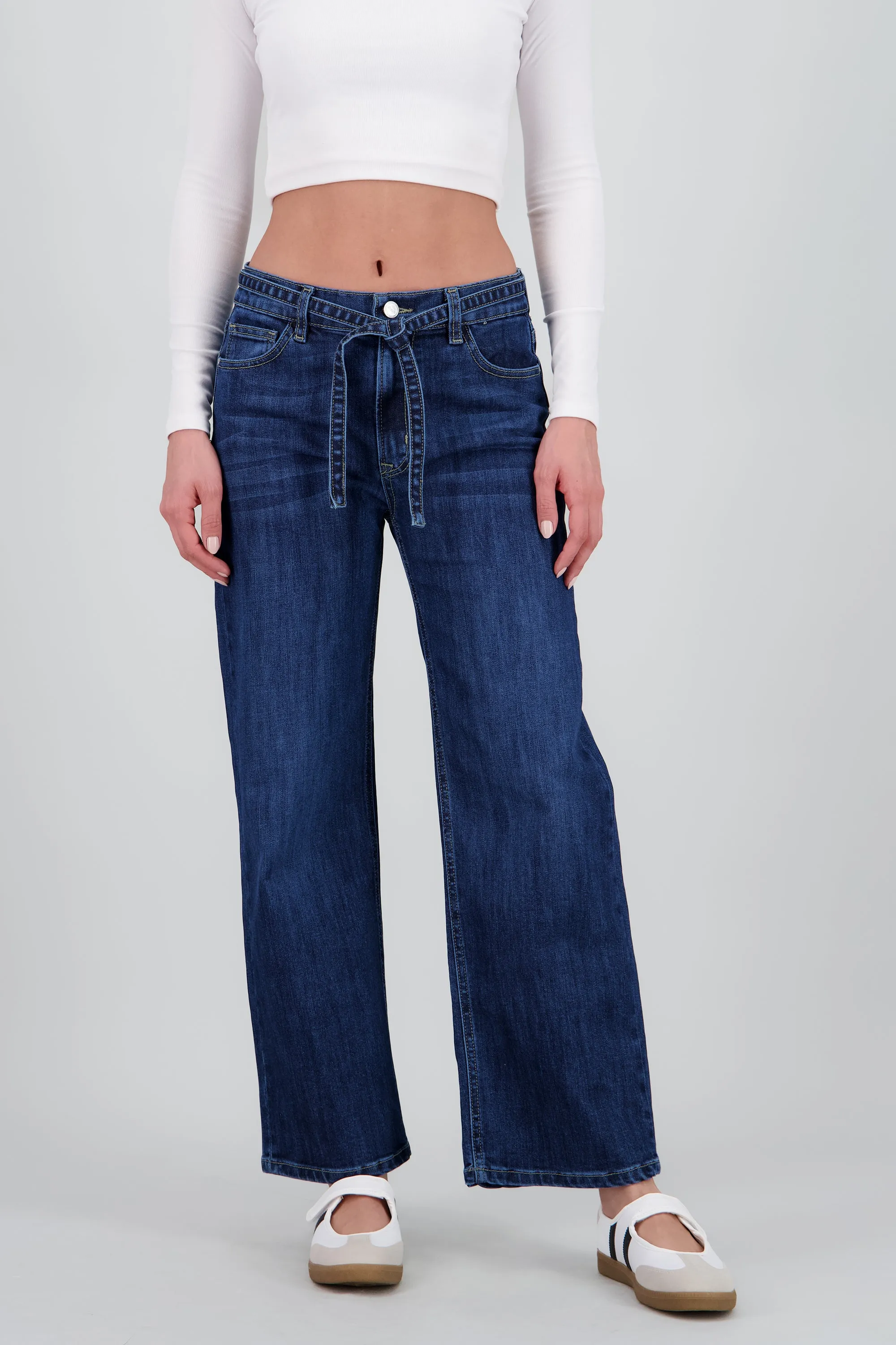 Jeans wide leg cinto sold by Shasa product image thumbnail 2
