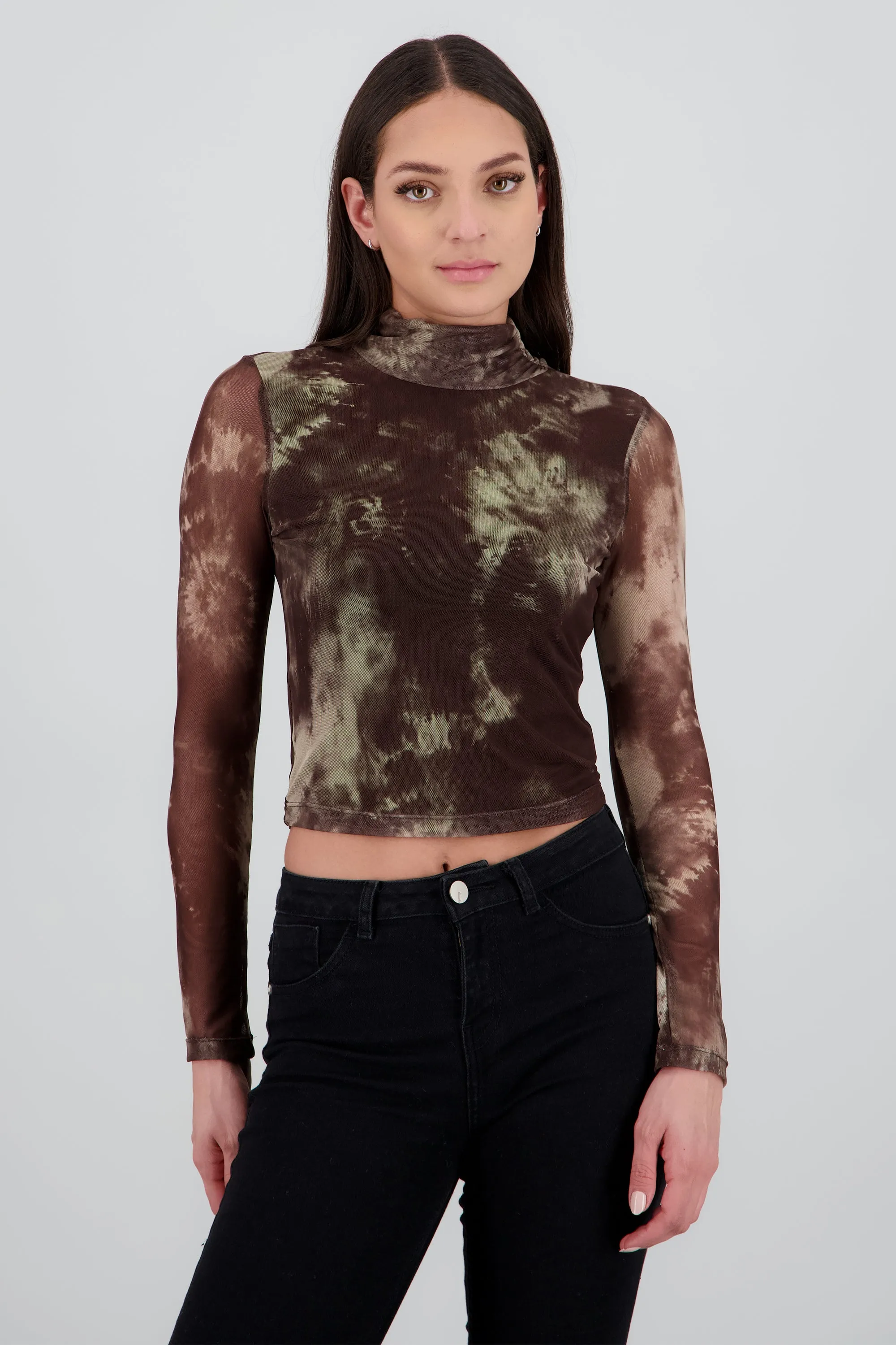 Top mesh tie dye sold by Shasa product image thumbnail 2