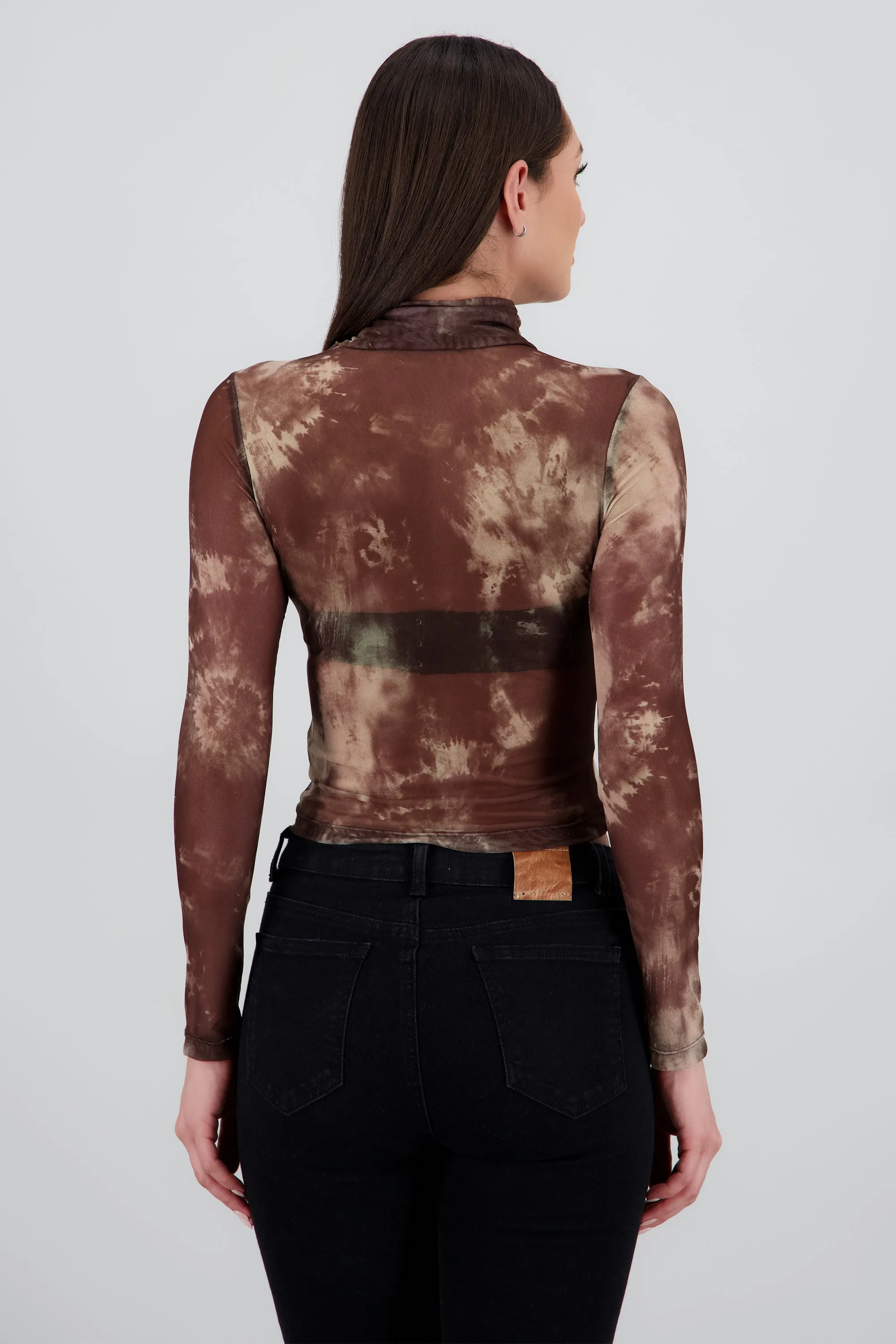 Top mesh tie dye sold by Shasa product image thumbnail 4