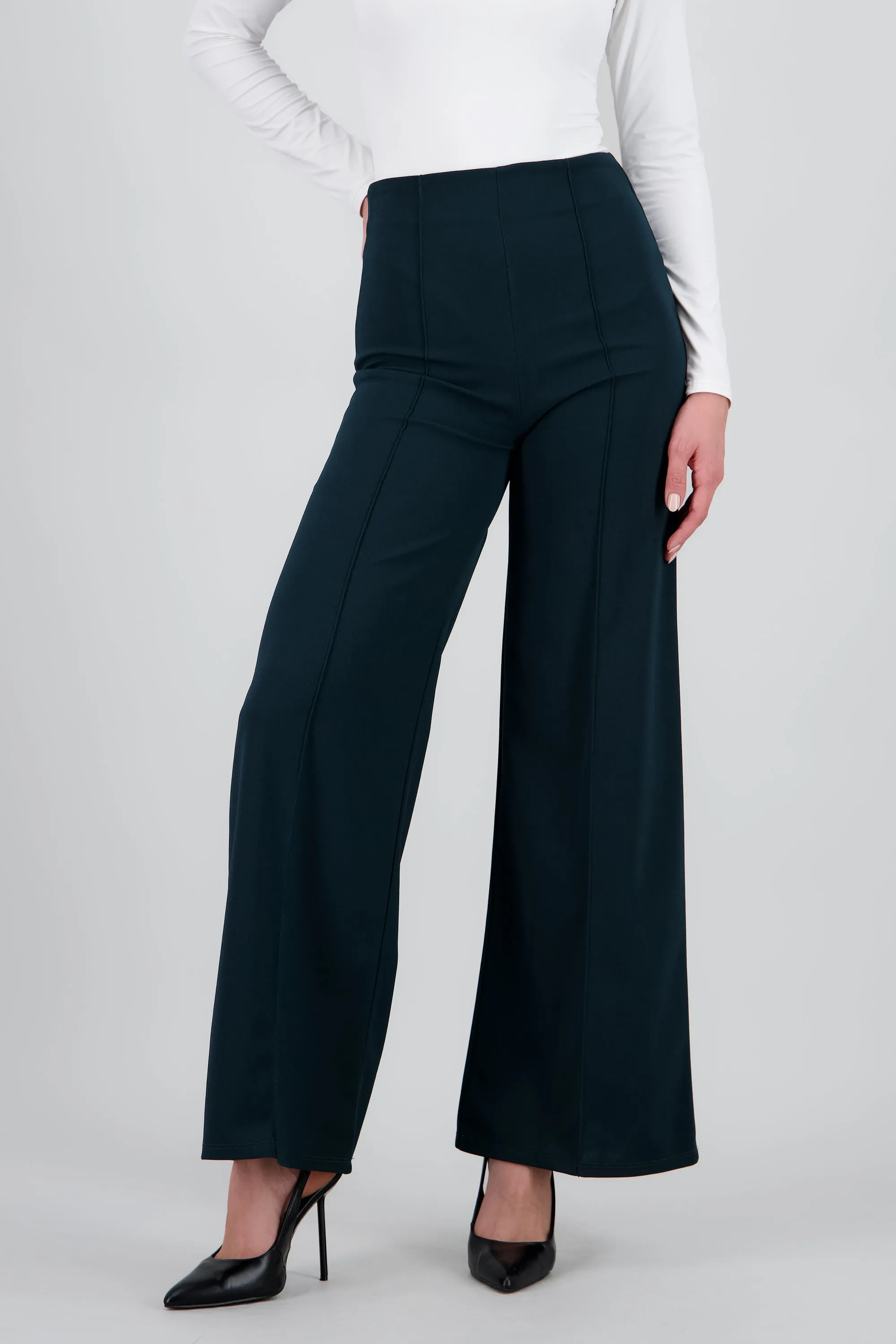 Pantalón Wide Leg Cintura Alta Costuras sold by Shasa product image thumbnail 2