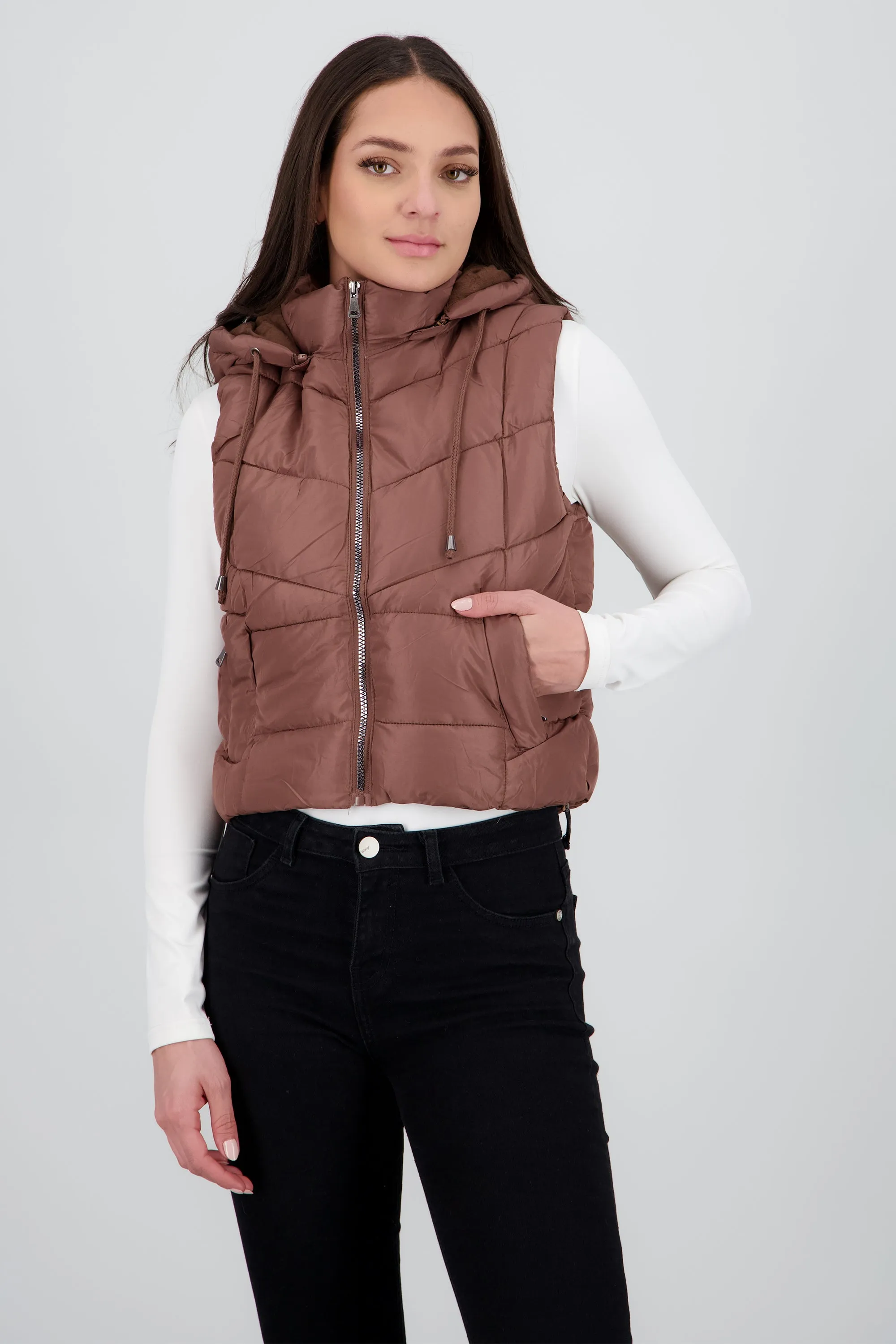 Chaleco capitonado con gorro sold by Shasa product image thumbnail 2