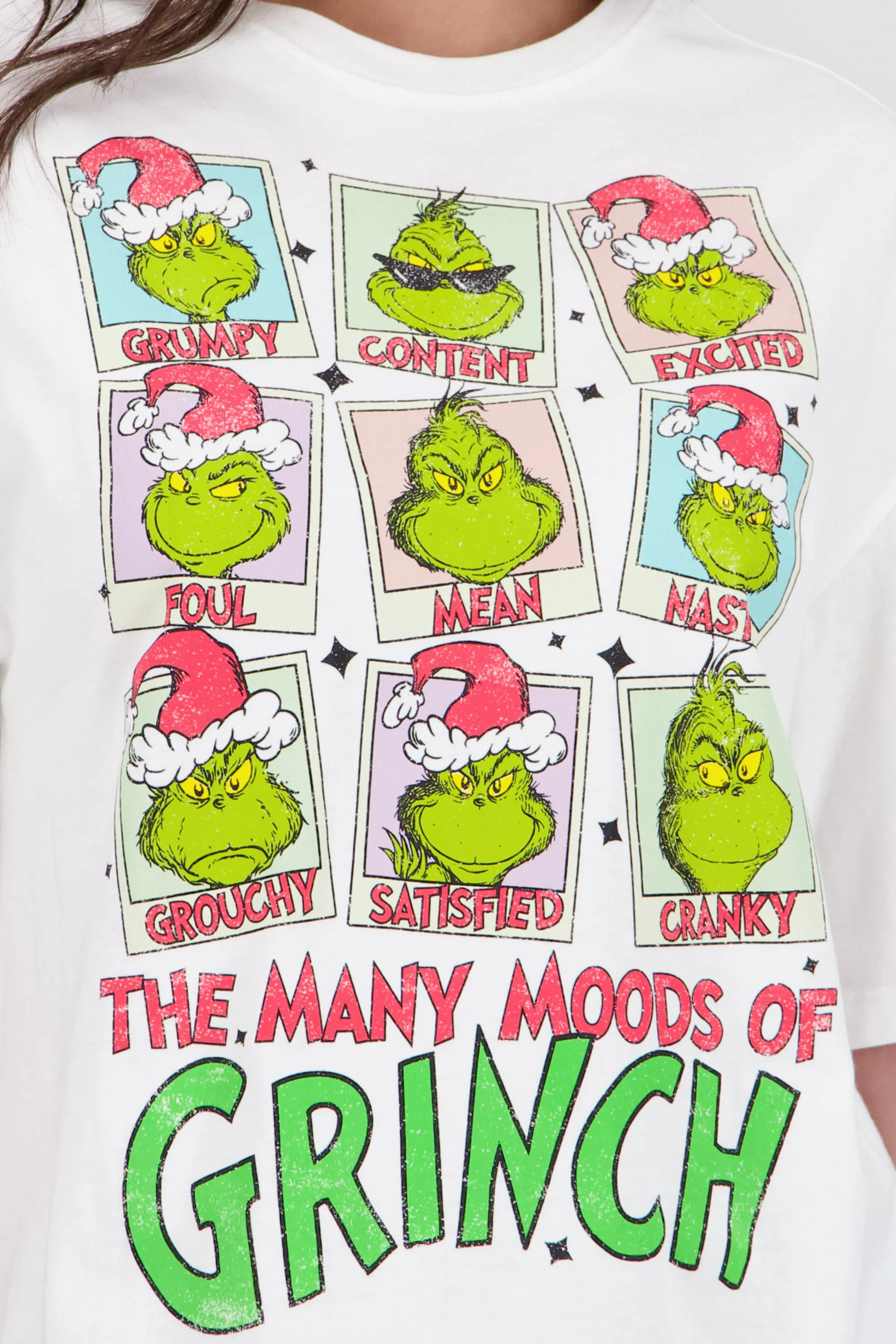 Playera over grinch mood sold by Shasa product image thumbnail 5