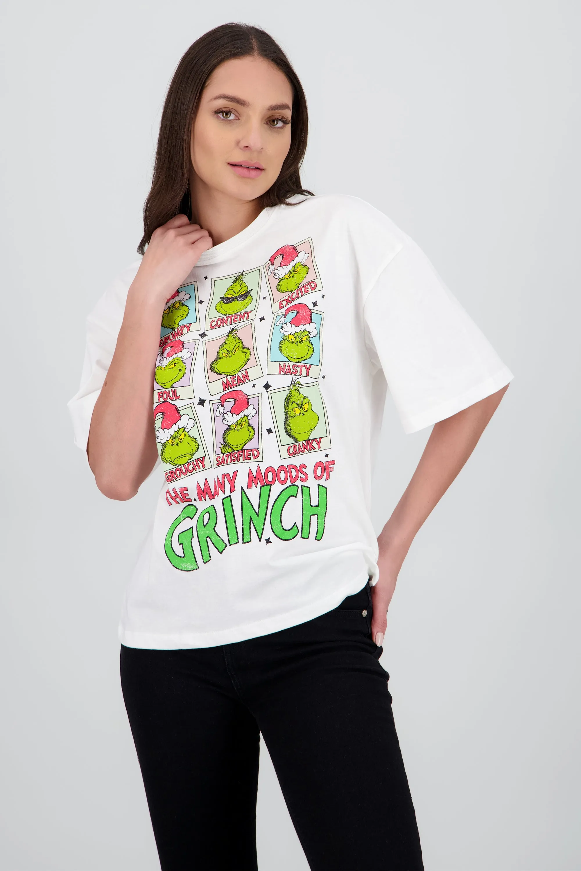 Playera over grinch mood sold by Shasa product image thumbnail 2