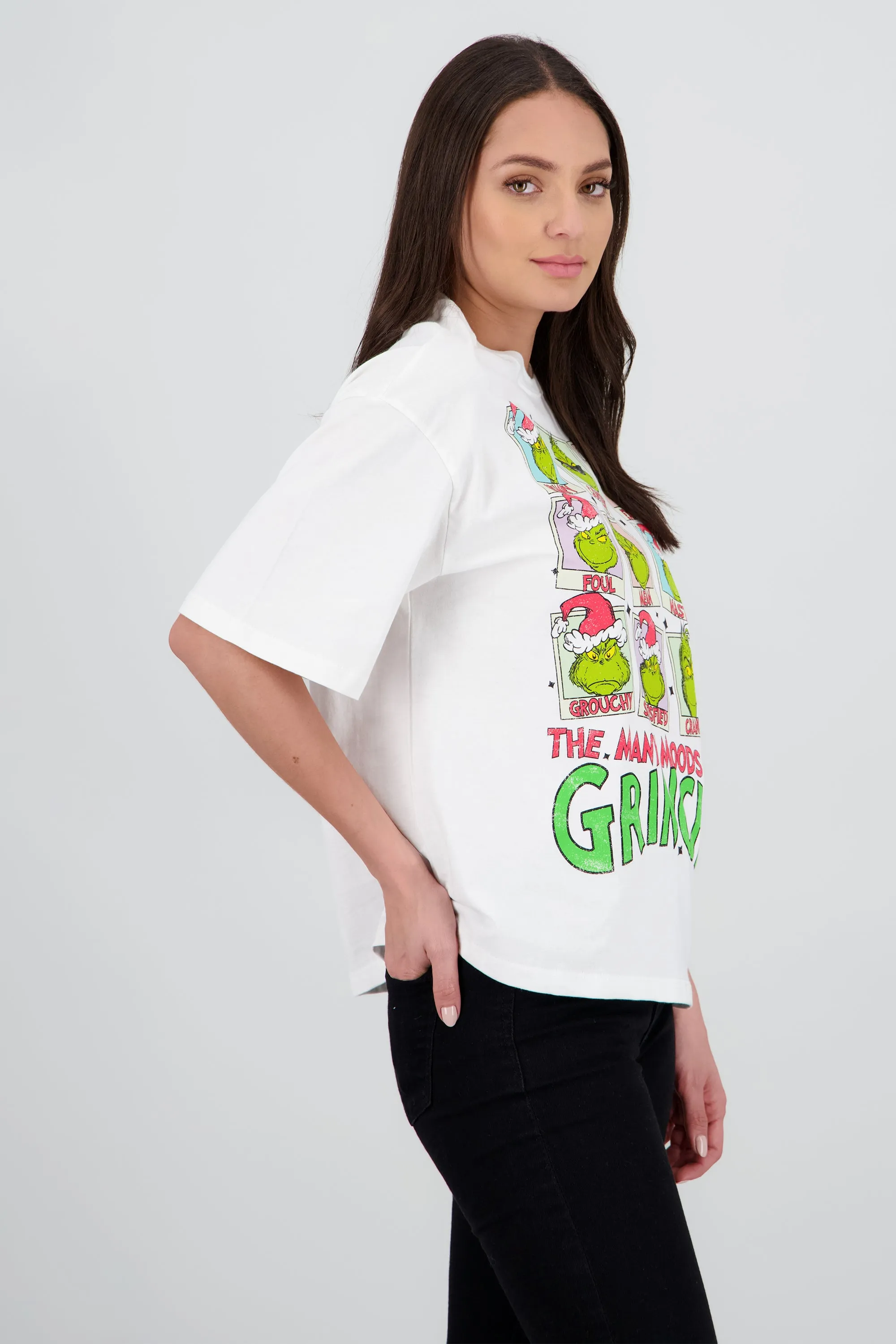 Playera over grinch mood sold by Shasa product image thumbnail 3