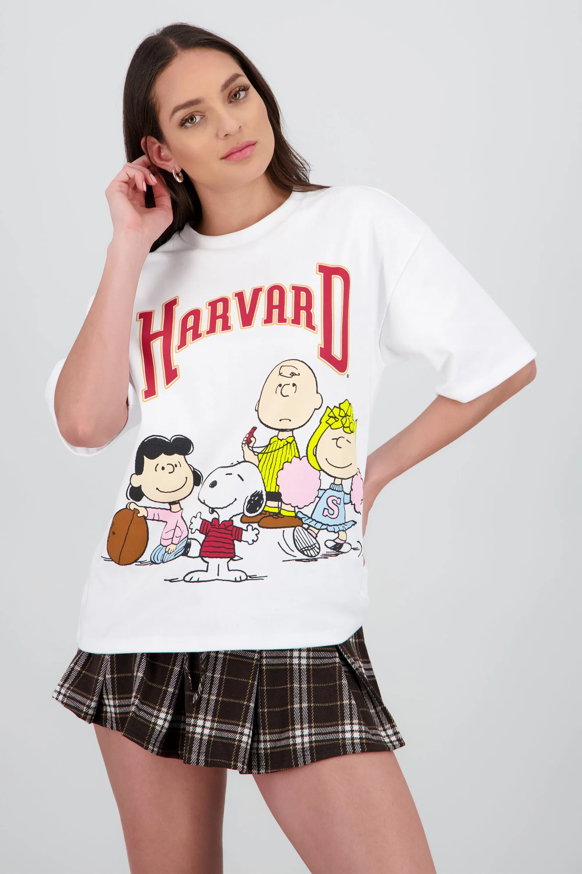 Playera Snoopy Harvard amigos sold by Shasa product image thumbnail 2