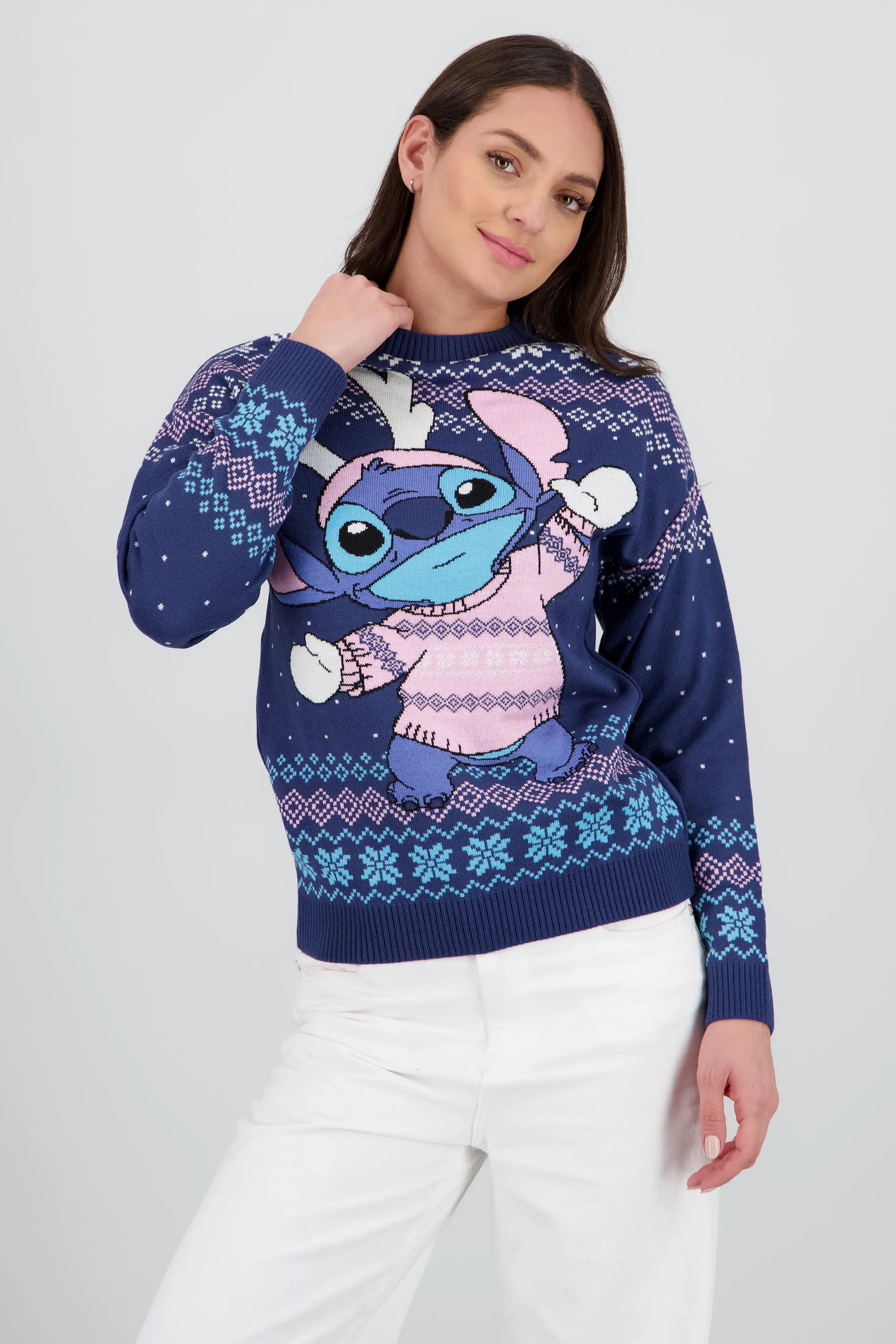 Sueter grecas Stitch navidad sold by Shasa product image thumbnail 2