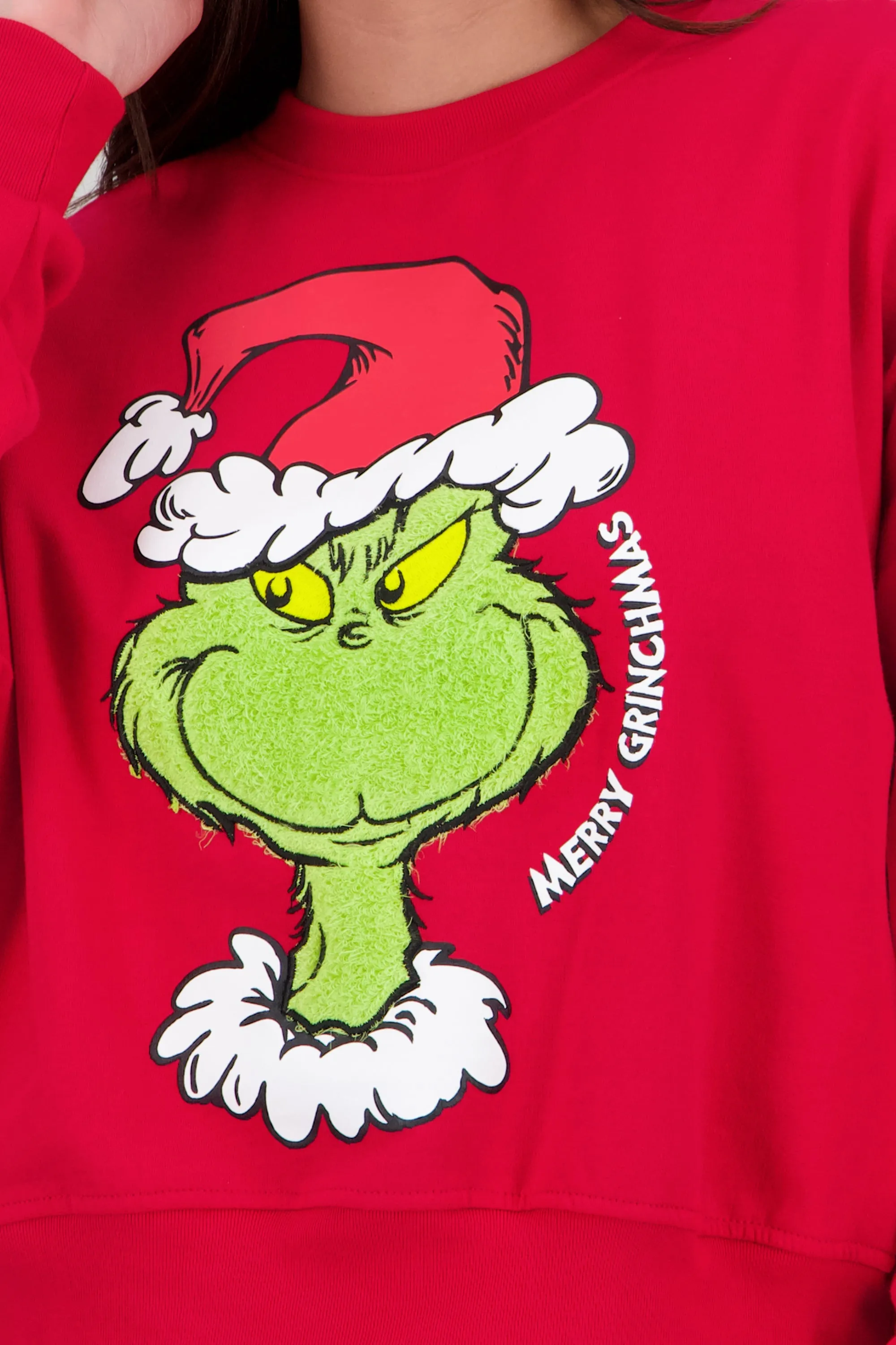 Sudadera grinch cara bordado sold by Shasa product image thumbnail 5