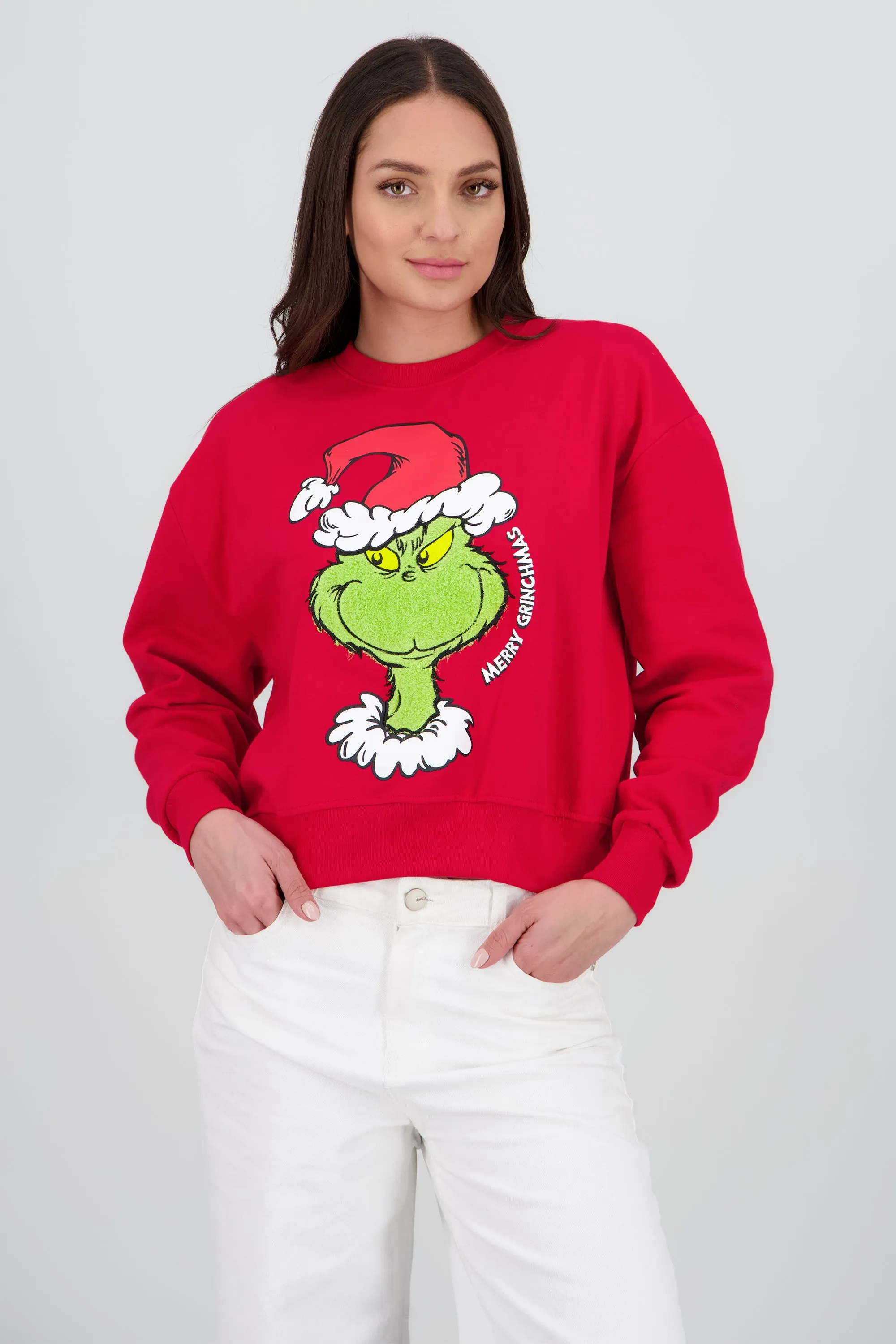Sudadera grinch cara bordado sold by Shasa product image thumbnail 2