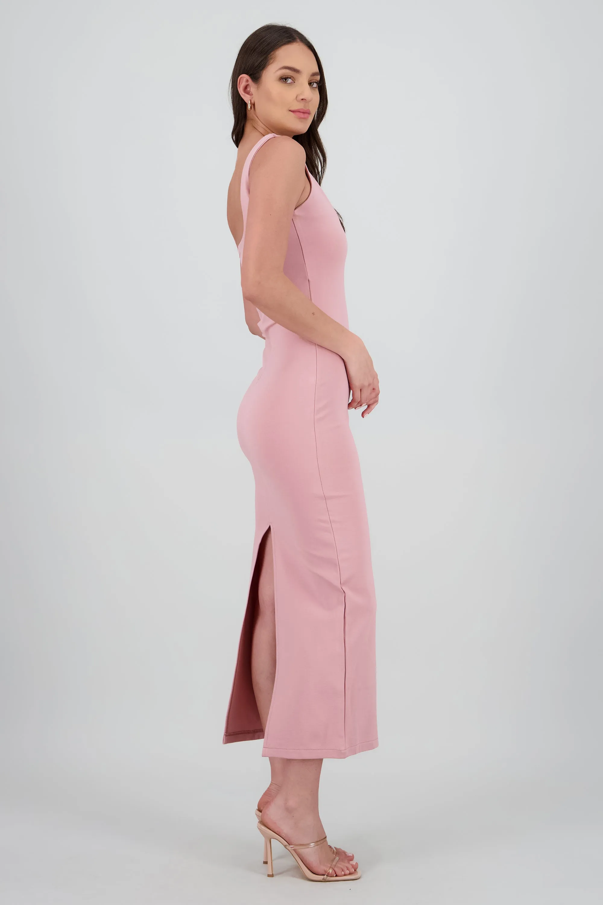 Vestido maxi bodycon con escote V sold by Shasa product image thumbnail 3