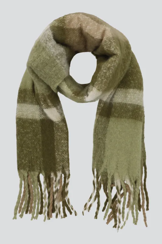 Bufanda cuadros terreos sold by Shasa