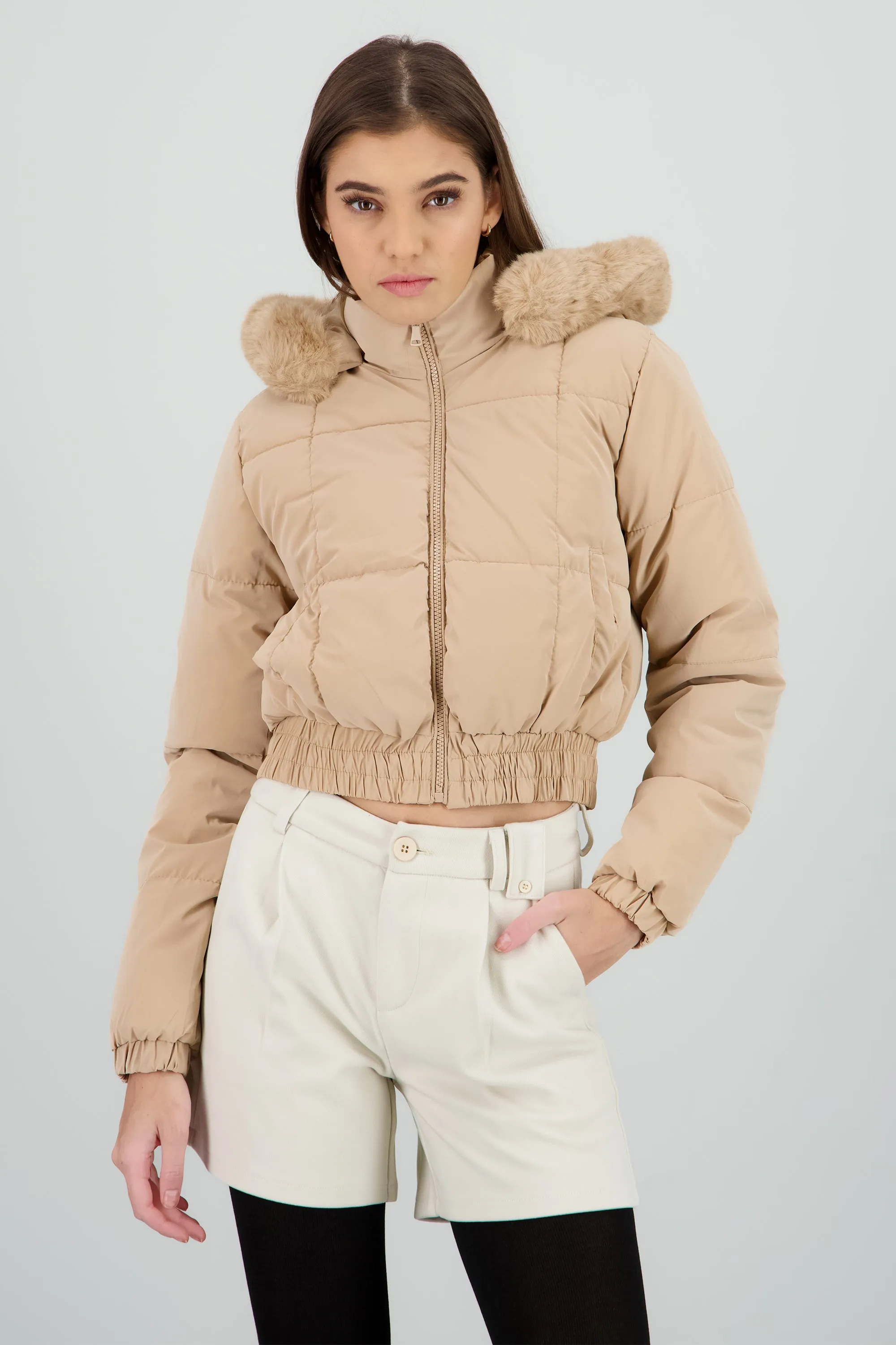 Chamarra con gorro peluche sold by Shasa product image thumbnail 2