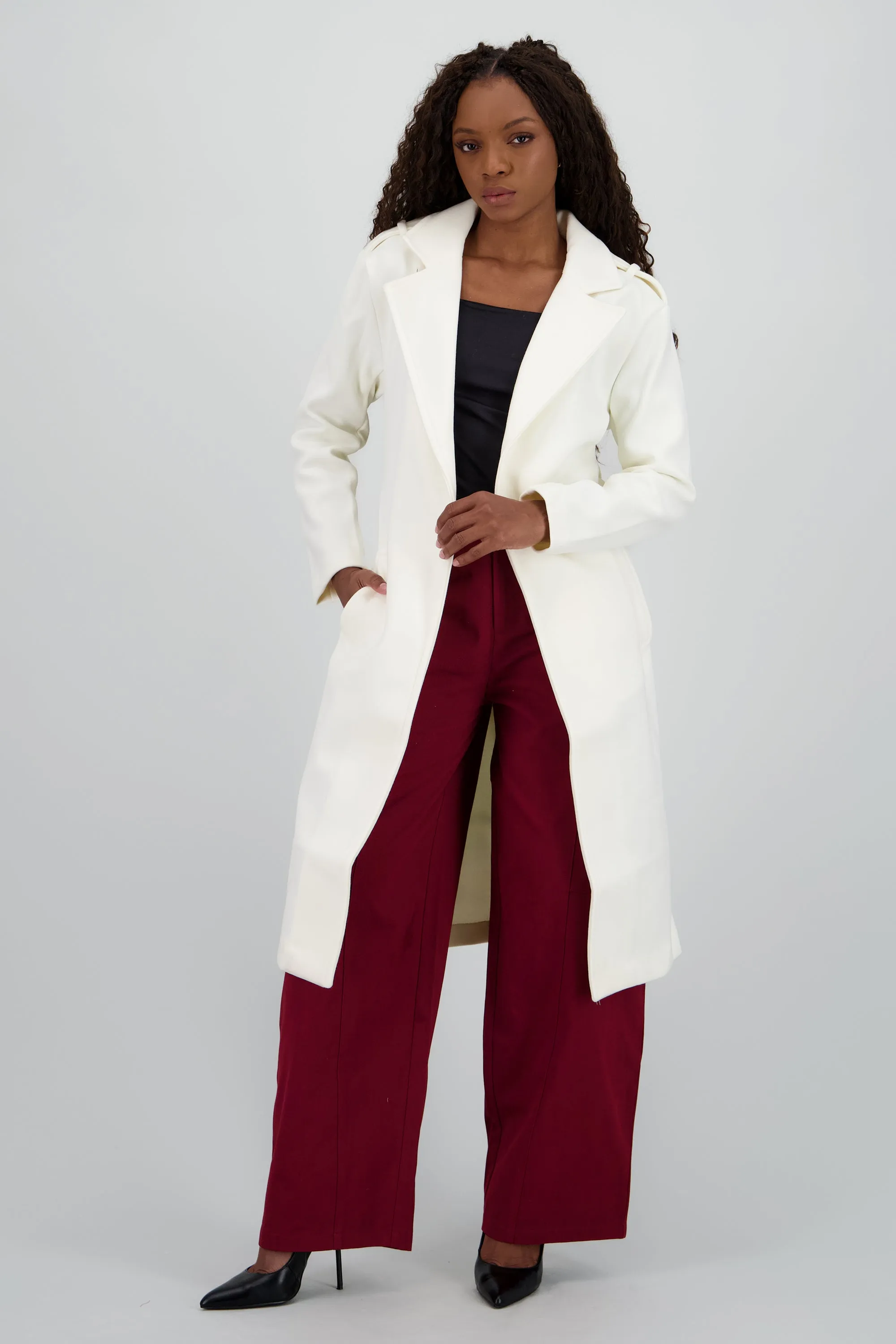 Abrigo midi con cinturon sold by Shasa product image thumbnail 2