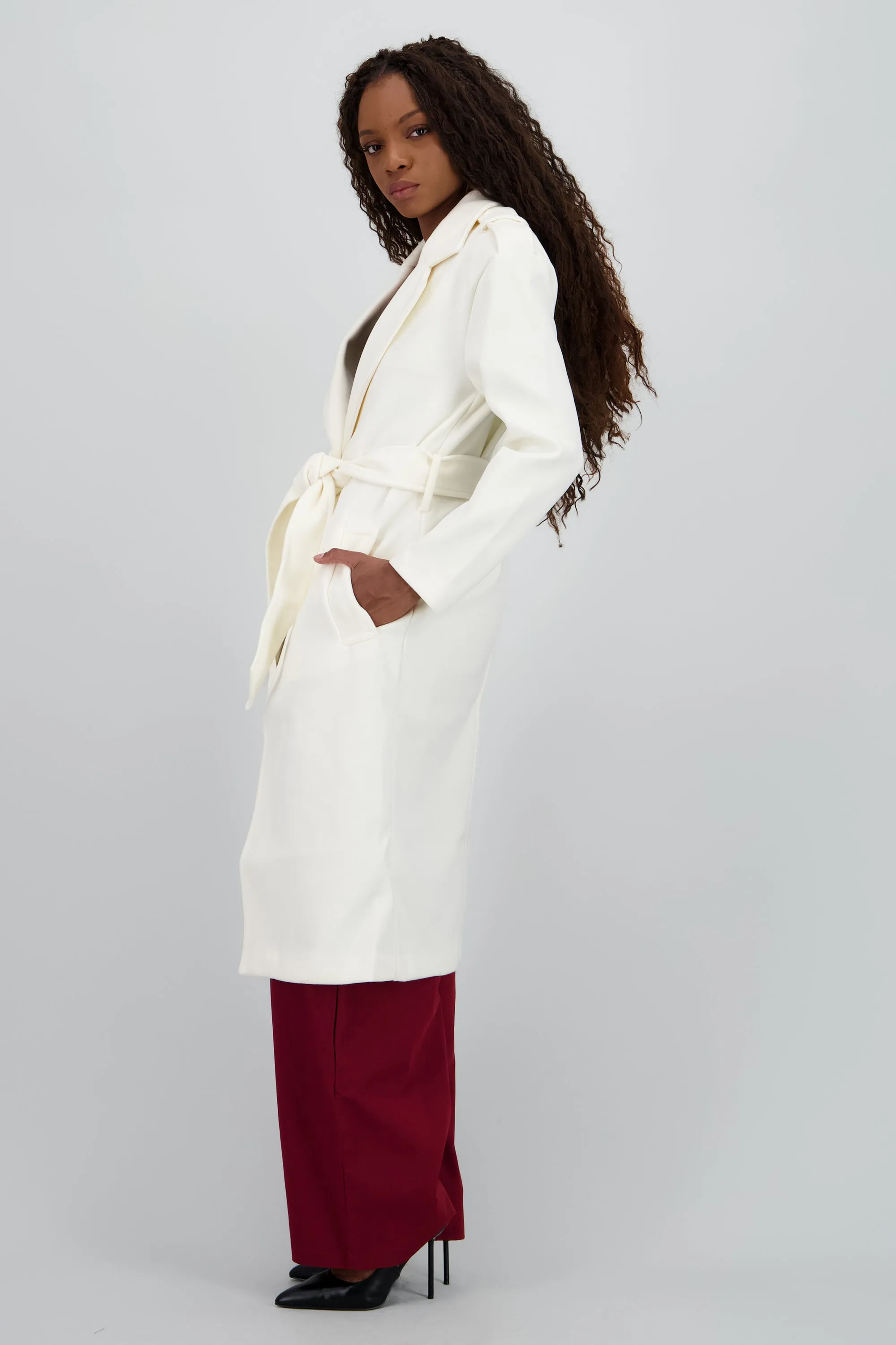 Abrigo midi con cinturon sold by Shasa product image thumbnail 3