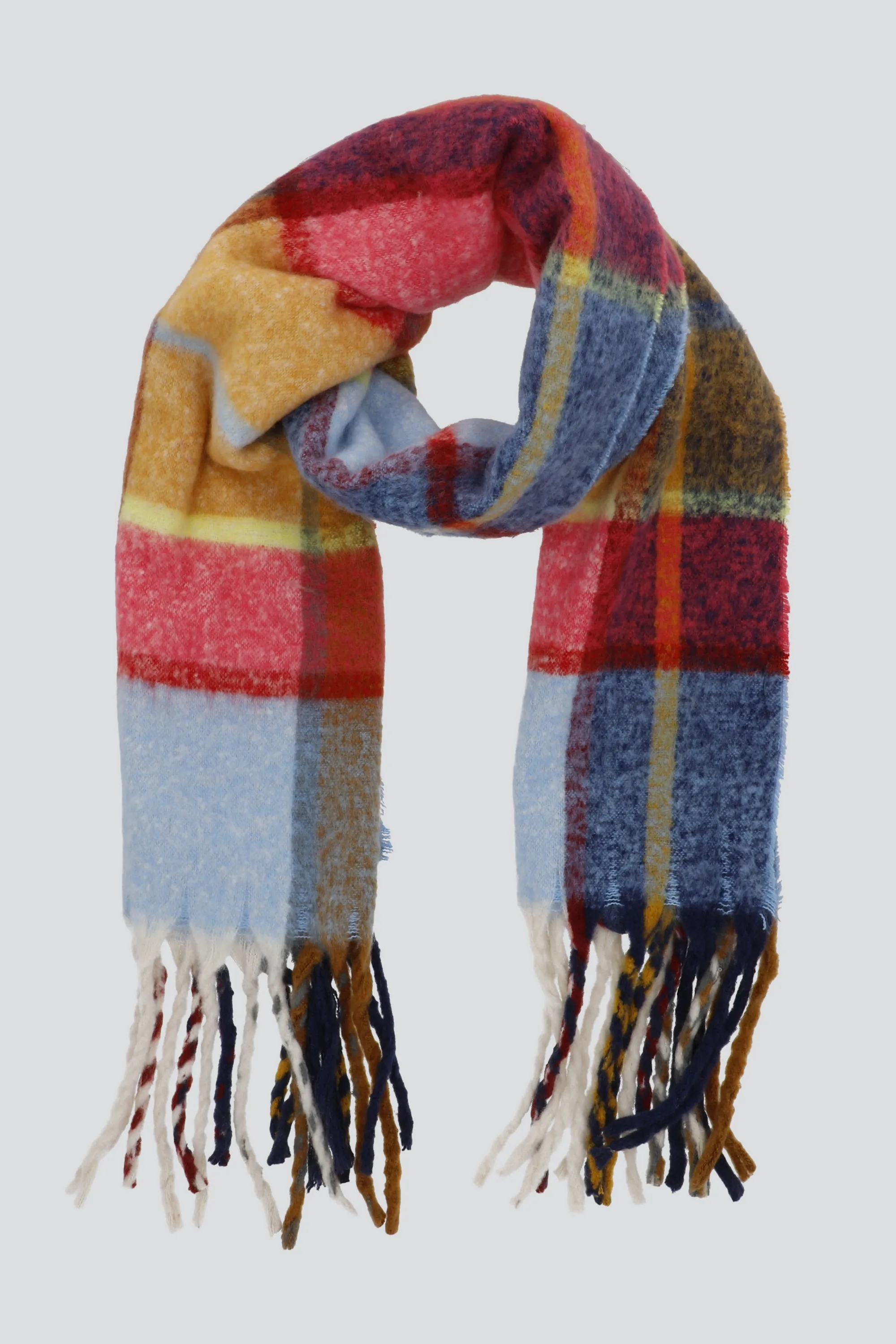 Bufanda cuadros multi sold by Shasa