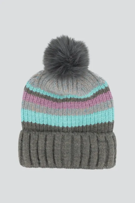 Beanie rayas fluffy sold by Shasa